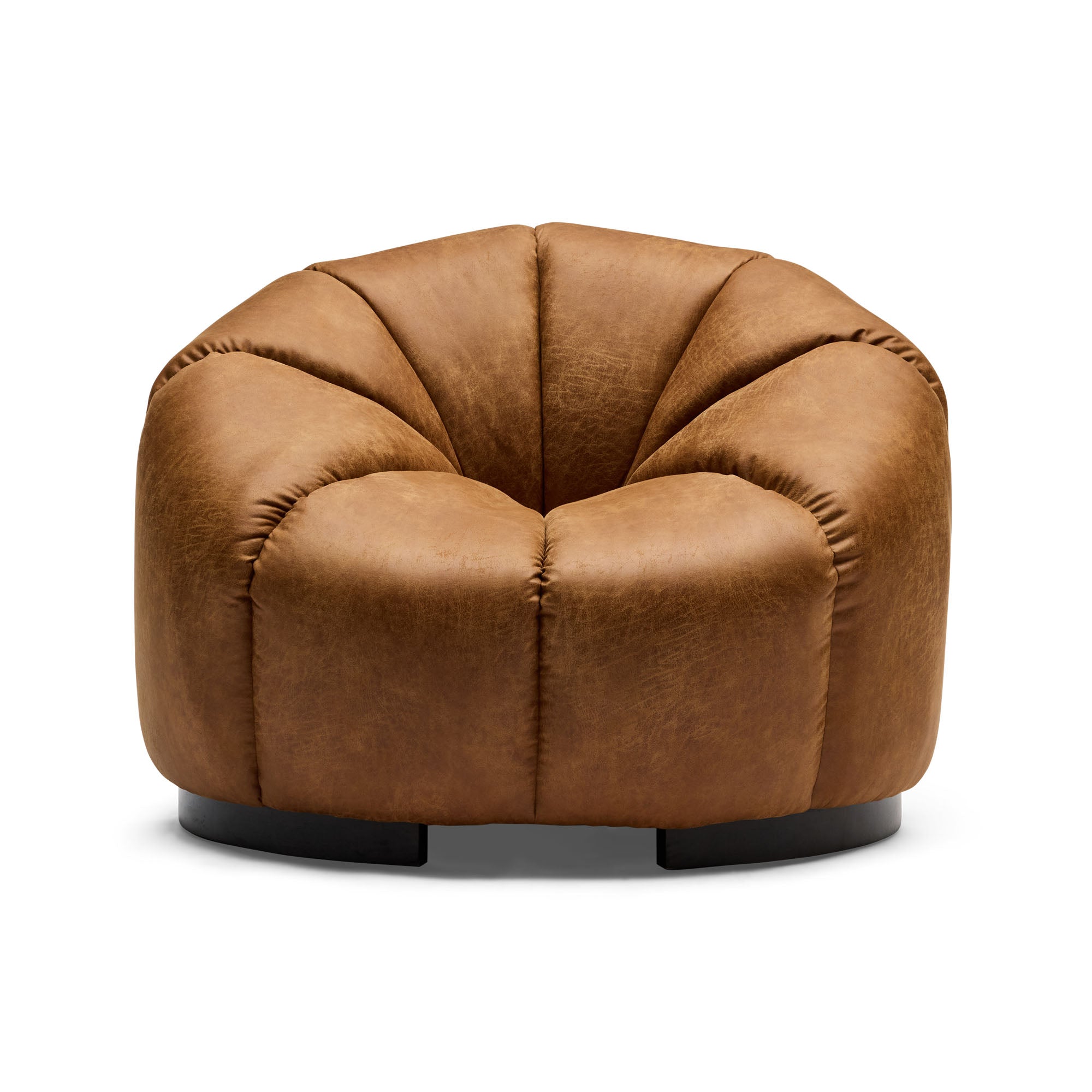 Modena Occasional Chair Cognac Leather Sample