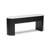 Axel Low Console Walnut Sample