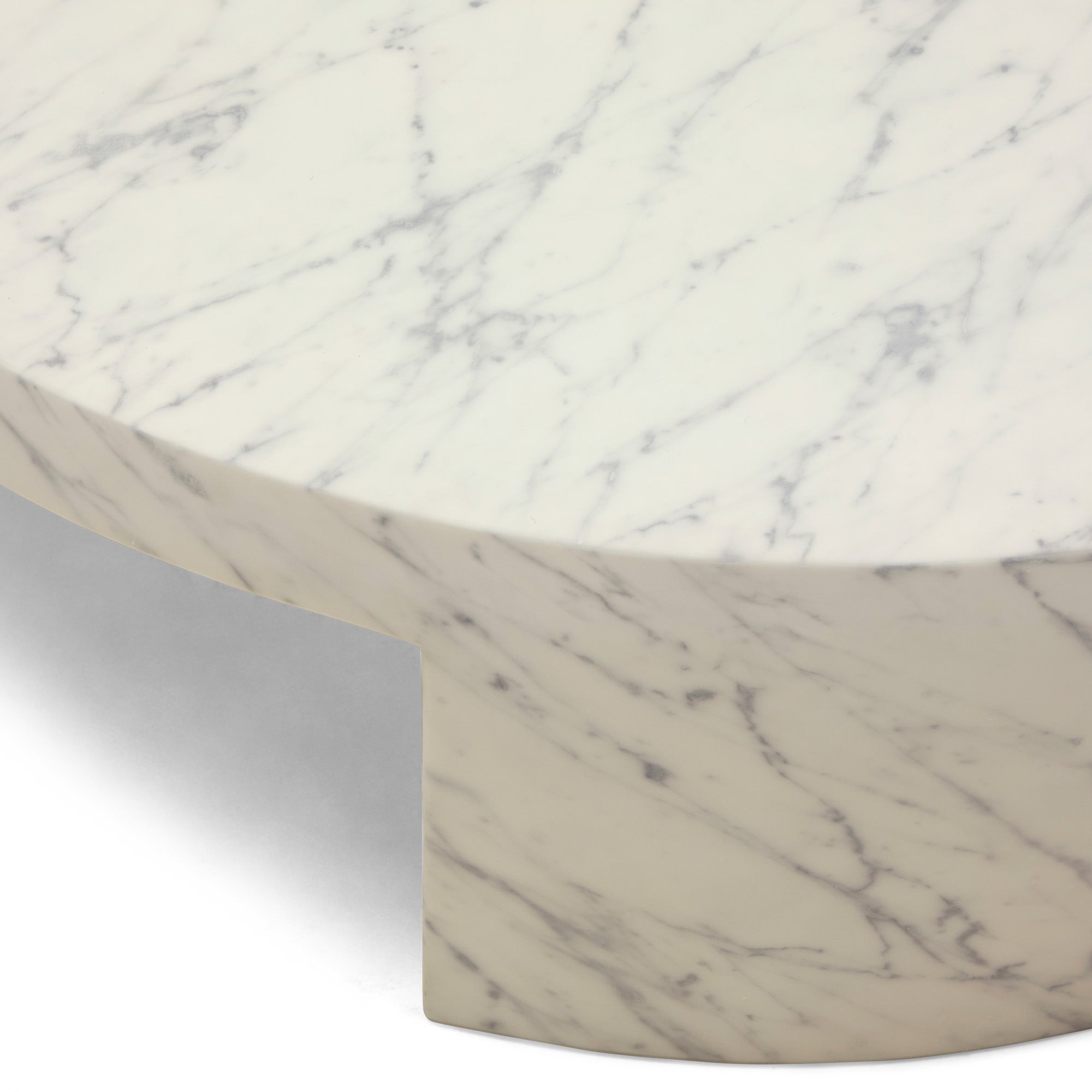 Effie Marble Coffee Table Sample