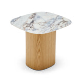 Axel Side Table Natural Elephant Marble Sample