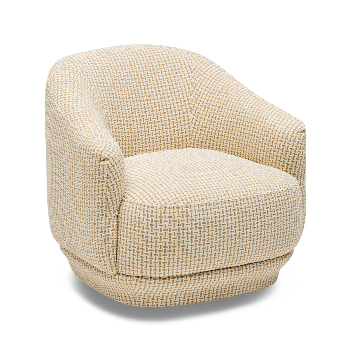 Cora Swivel Chair Cloudstone Sample