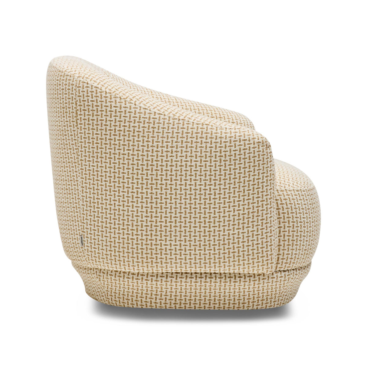 Cora Swivel Chair Cloudstone Sample