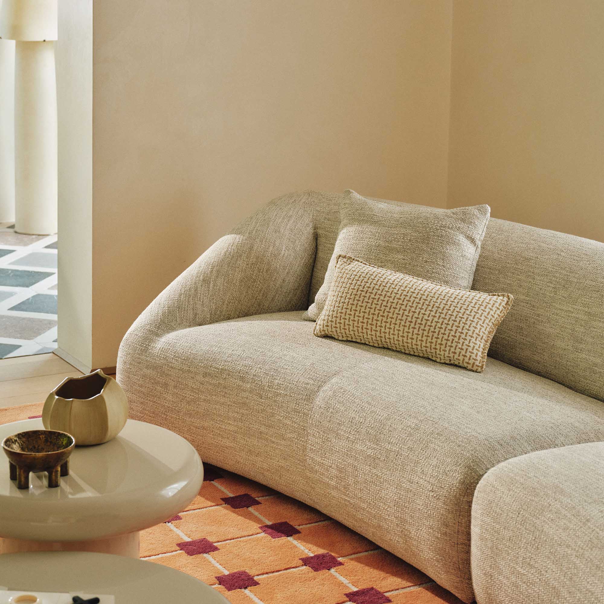 Amelie Modular Sofa Pebble Weave