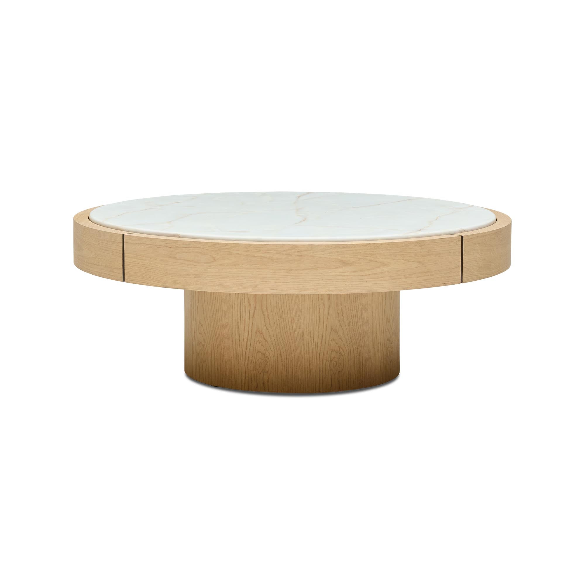 Tori Round Coffee Table Halo Natural Large