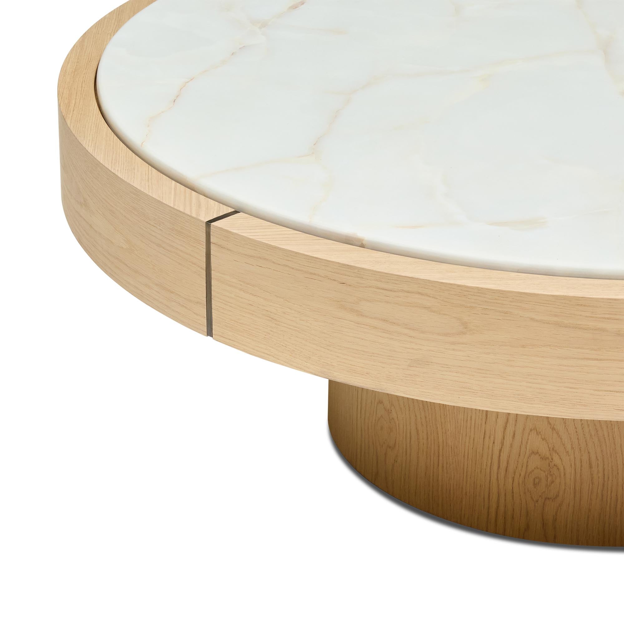 Tori Round Coffee Table Halo Natural Large