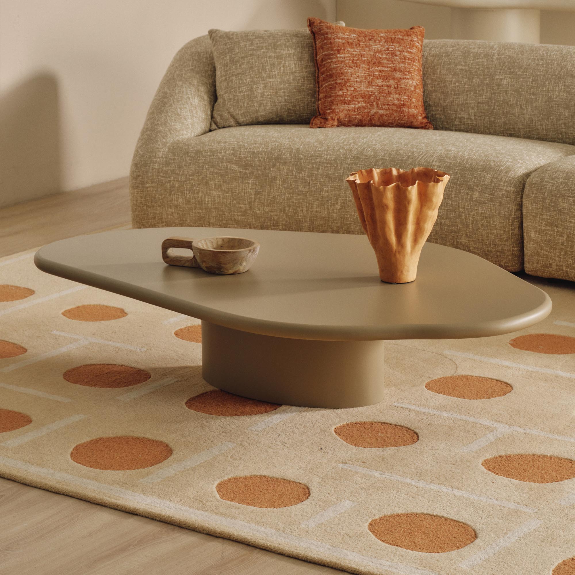 Tamu Coffee Table Pebble
