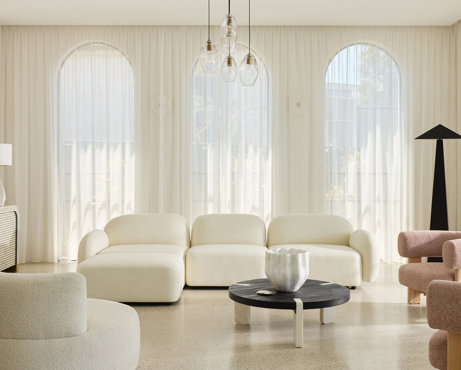 Modern Living Room Styling at Marrickville House | Horgans Lifestyle Photoshoot