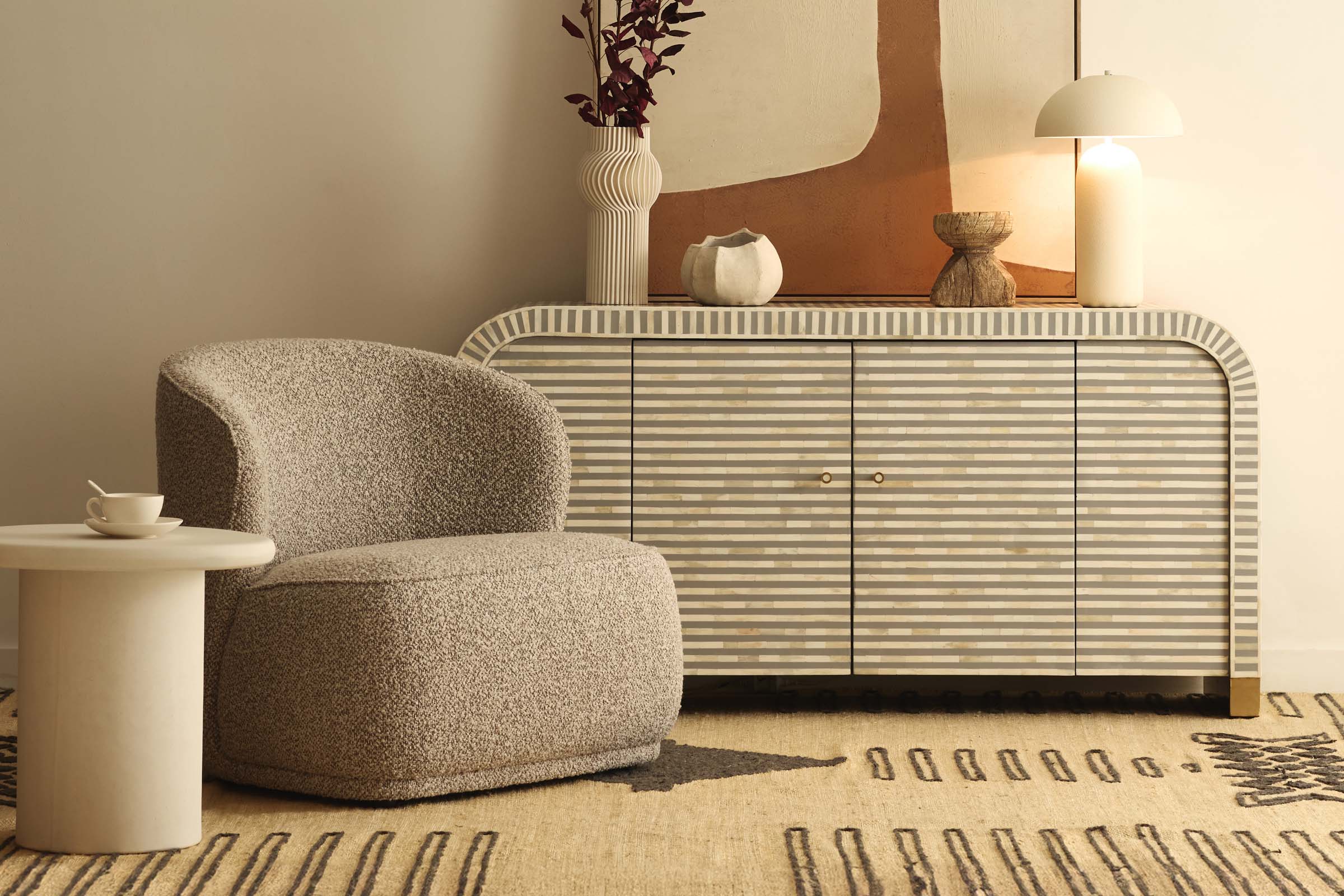 Grey Armchairs