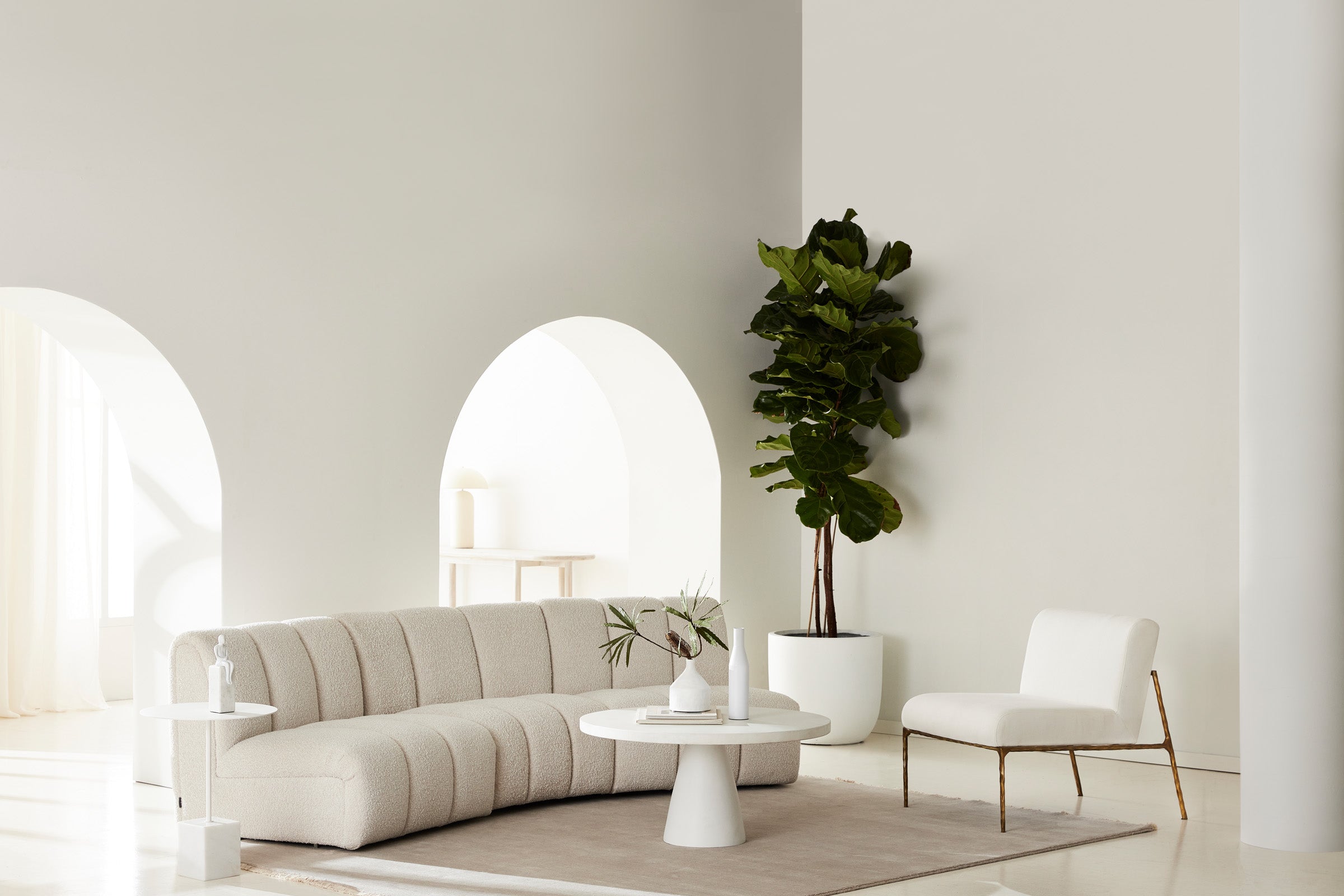 Boucle Sofas & Couches