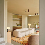 Olivia Modular Sofa Greige Pebble 3 Seat