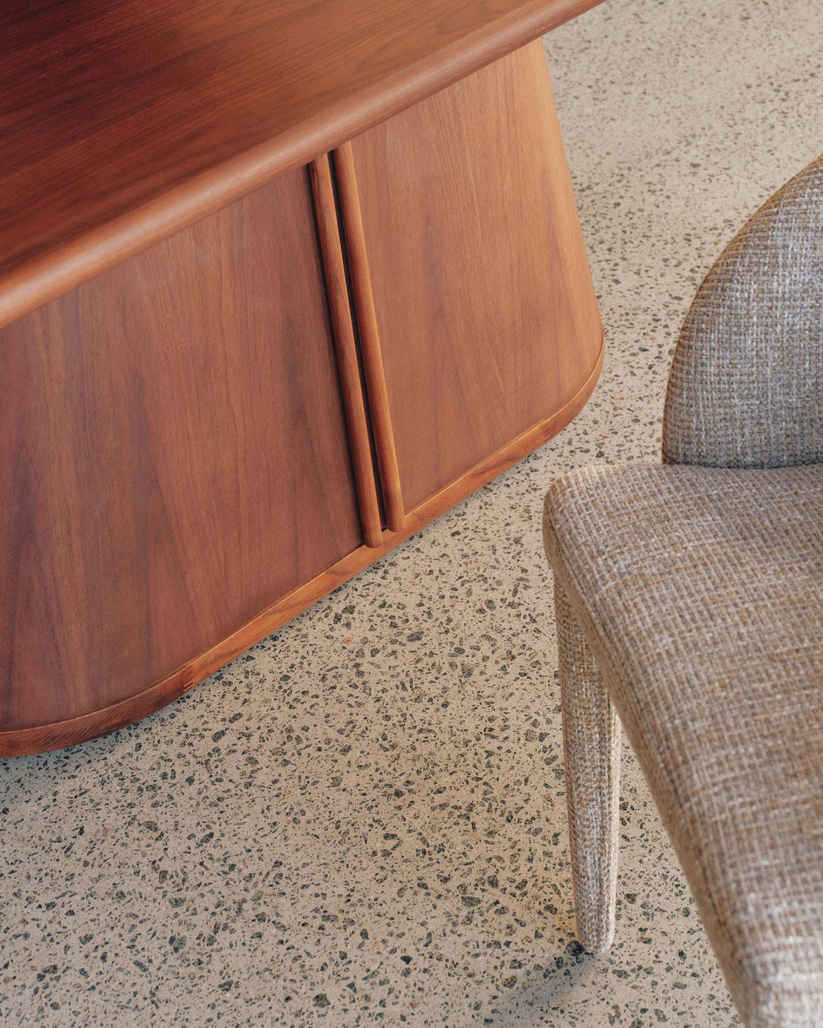 Tannah Dining Table Walnut Large