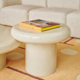 Carter Coffee Table Small Beige Gloss