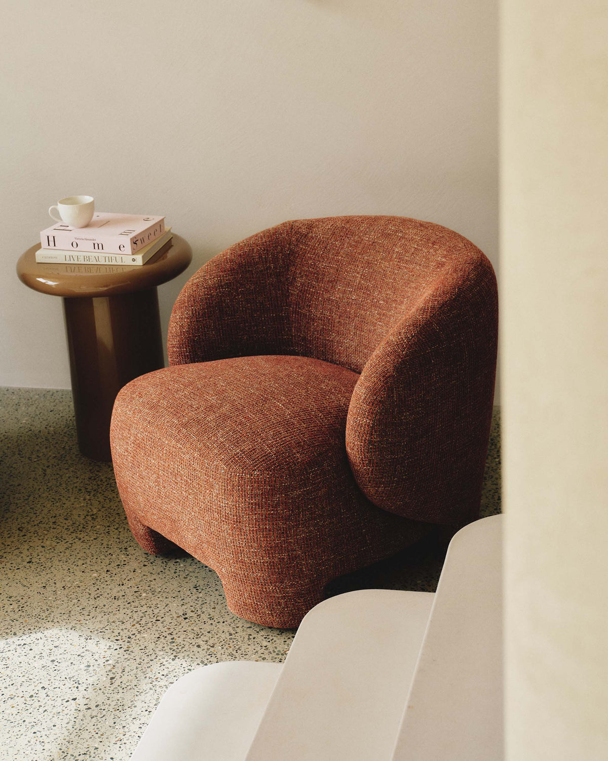 Ardan Occasional Chair Blush Umber