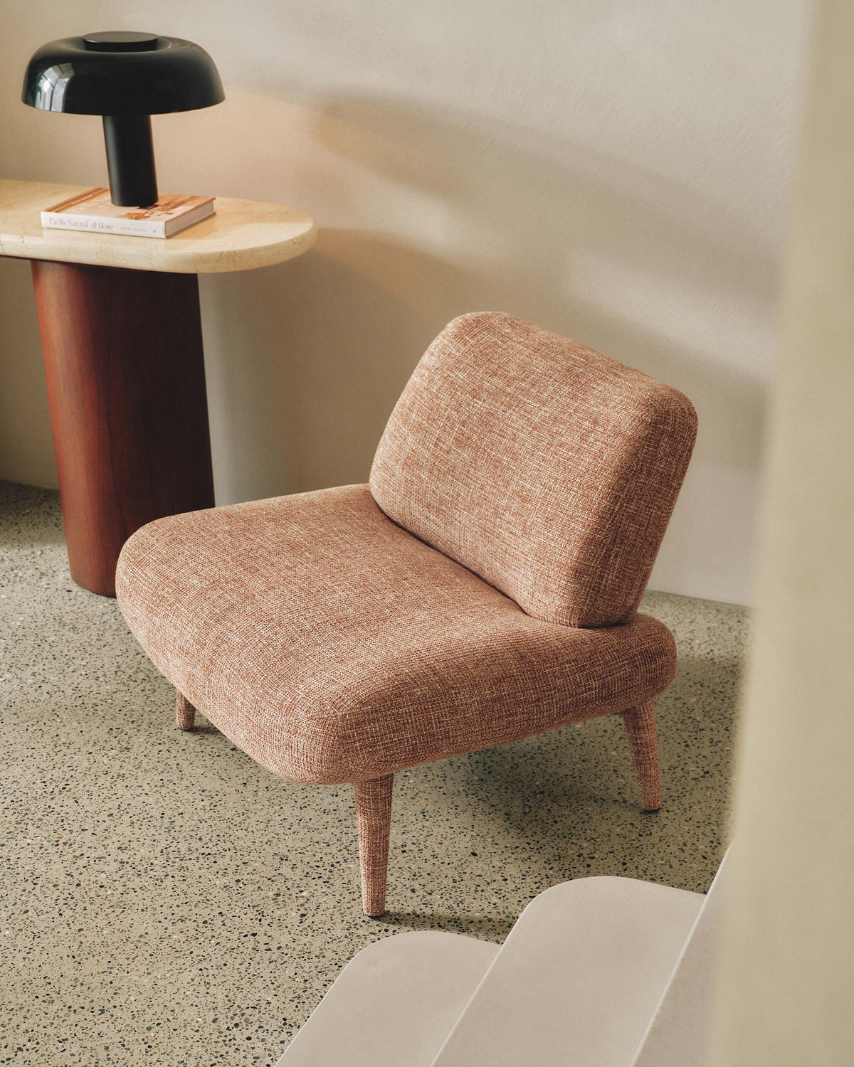 River Occasional Chair Muted Peony