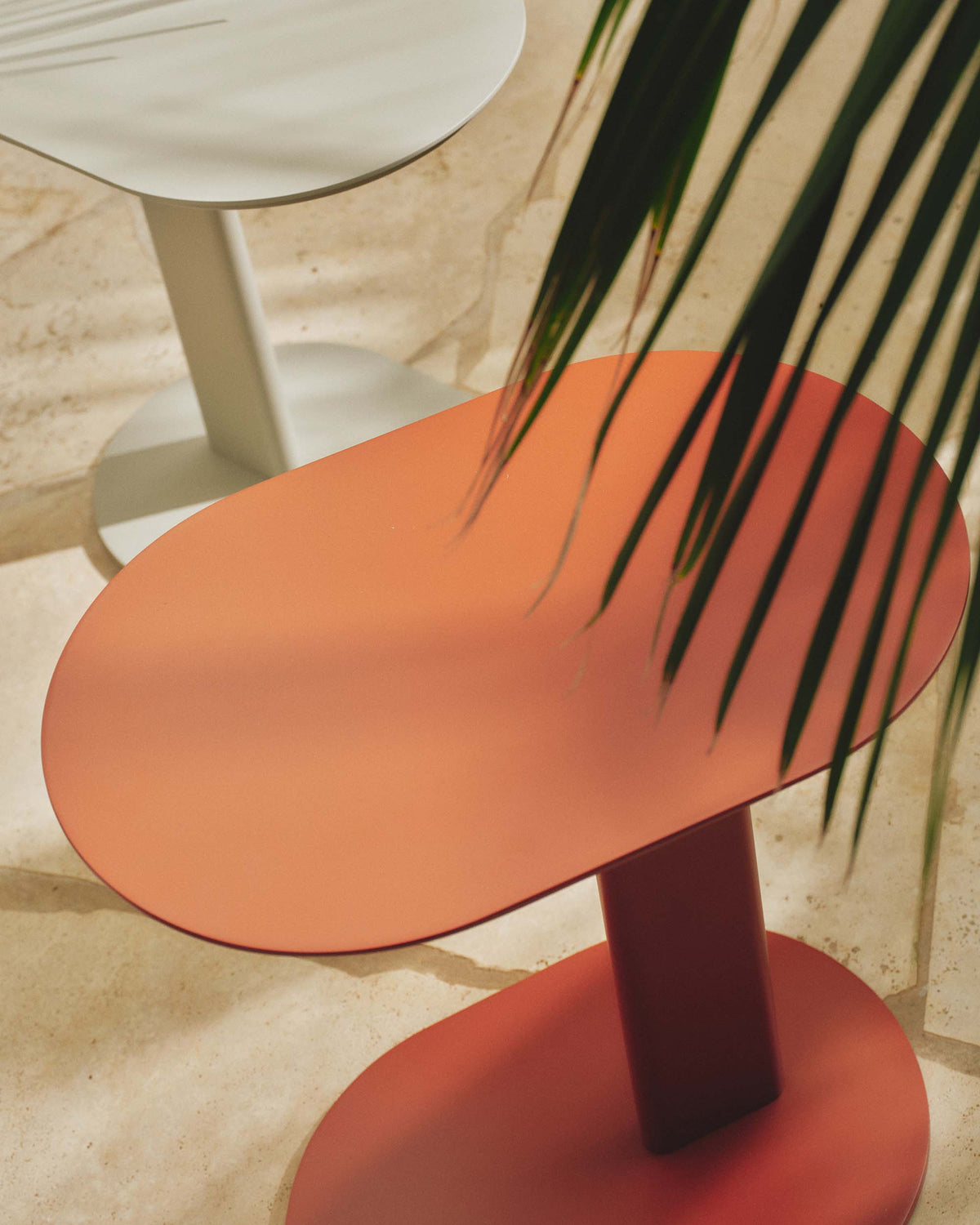 Otto Outdoor Side Table Russet