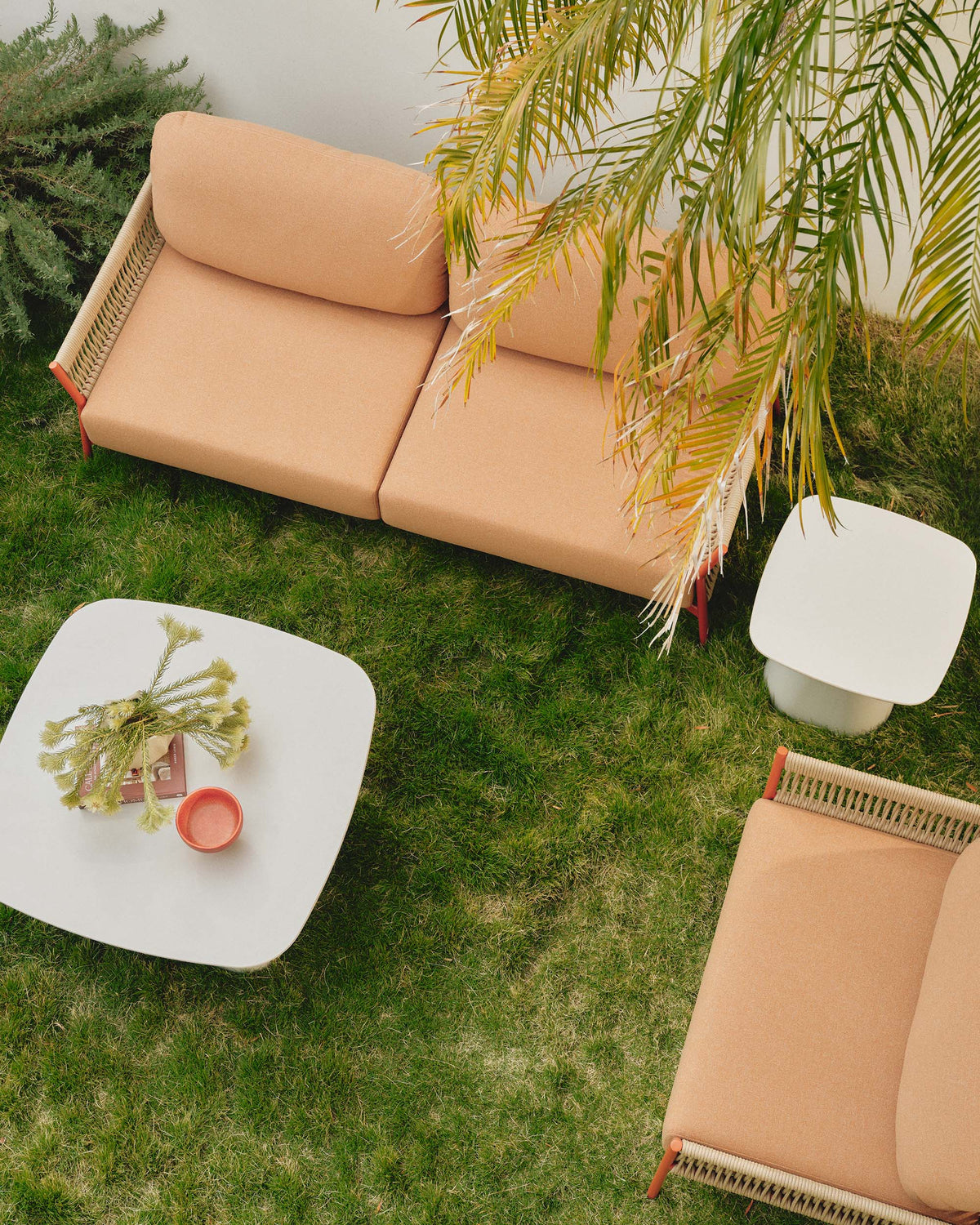 Corvo Outdoor Sofa Russet