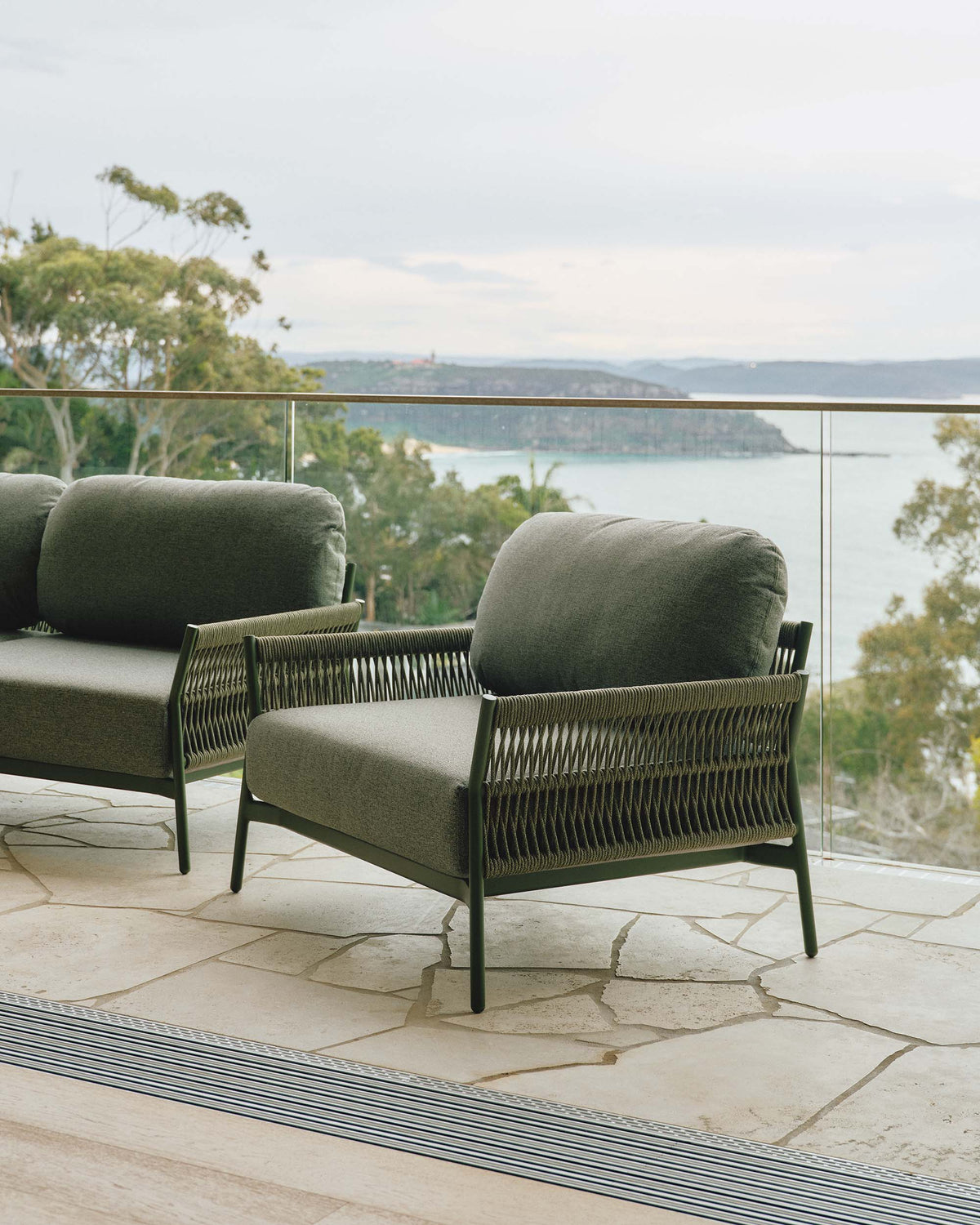 Corvo Outdoor Occasional Chair Alpine