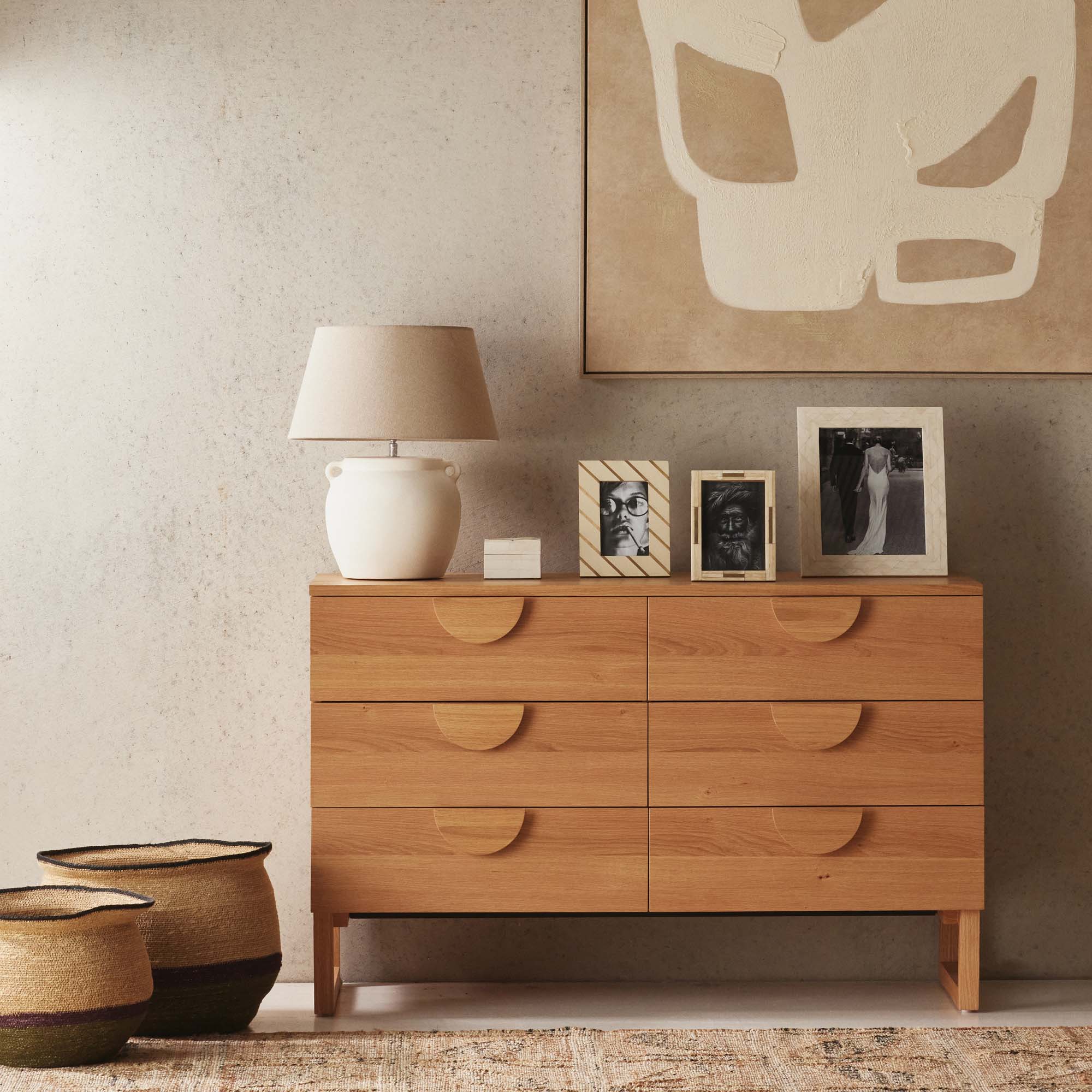 Luna II Chest of Drawers Natural