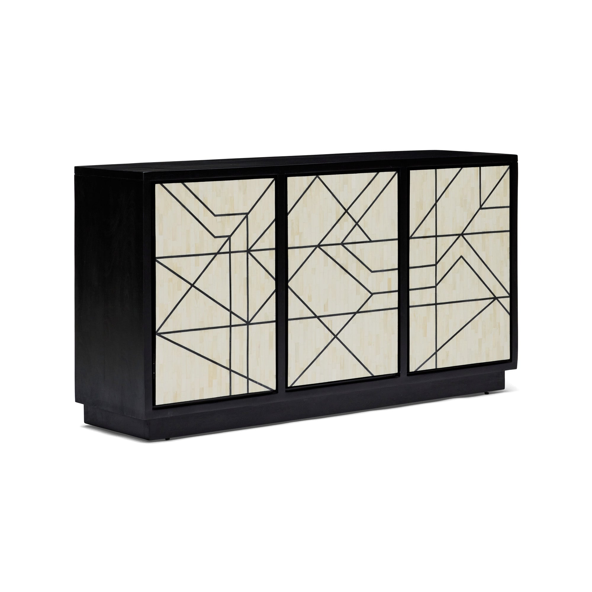 Abstract Bone Inlay Sideboard