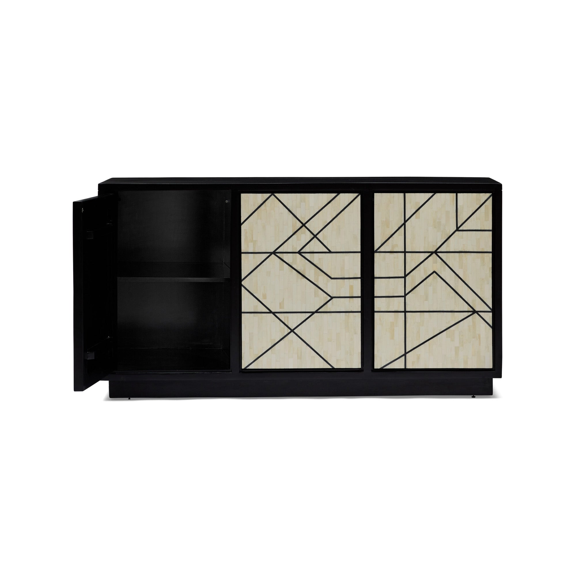 Abstract Bone Inlay Sideboard