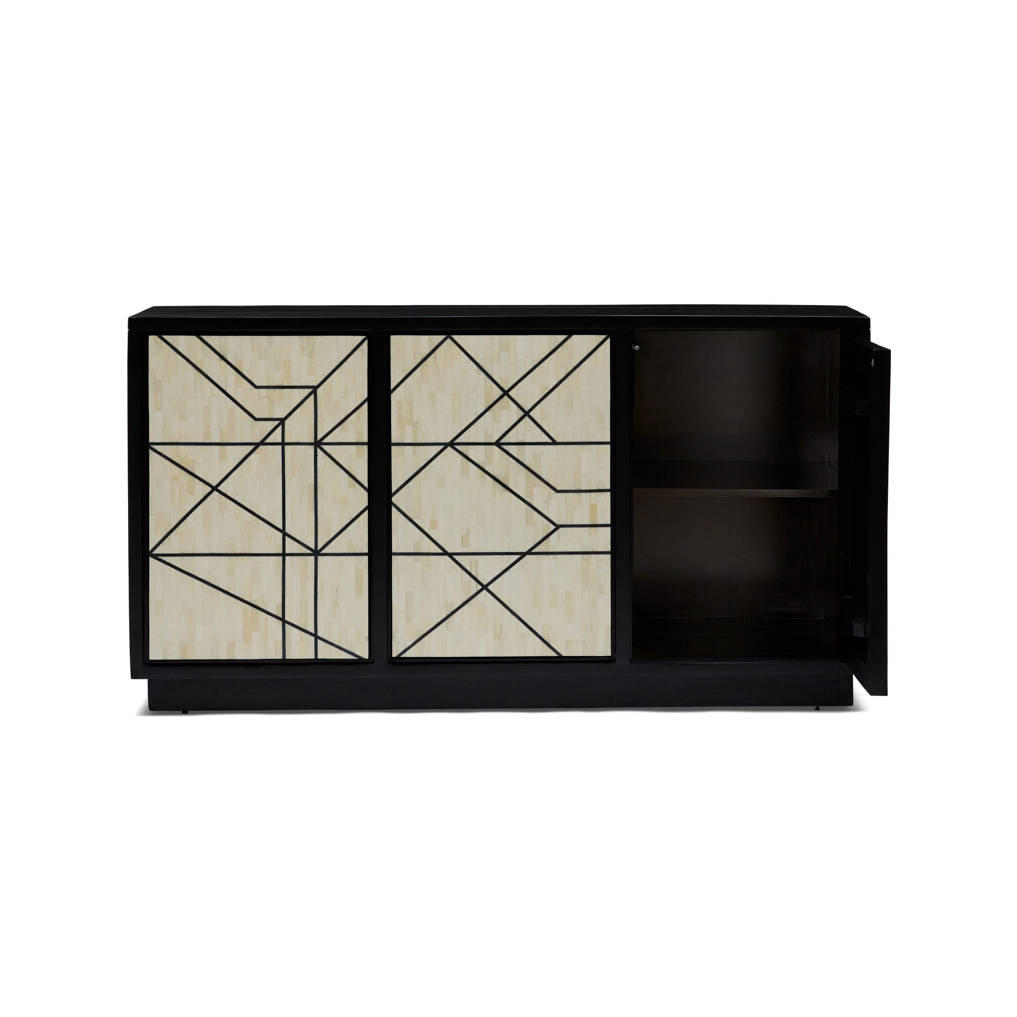 Abstract Bone Inlay Sideboard