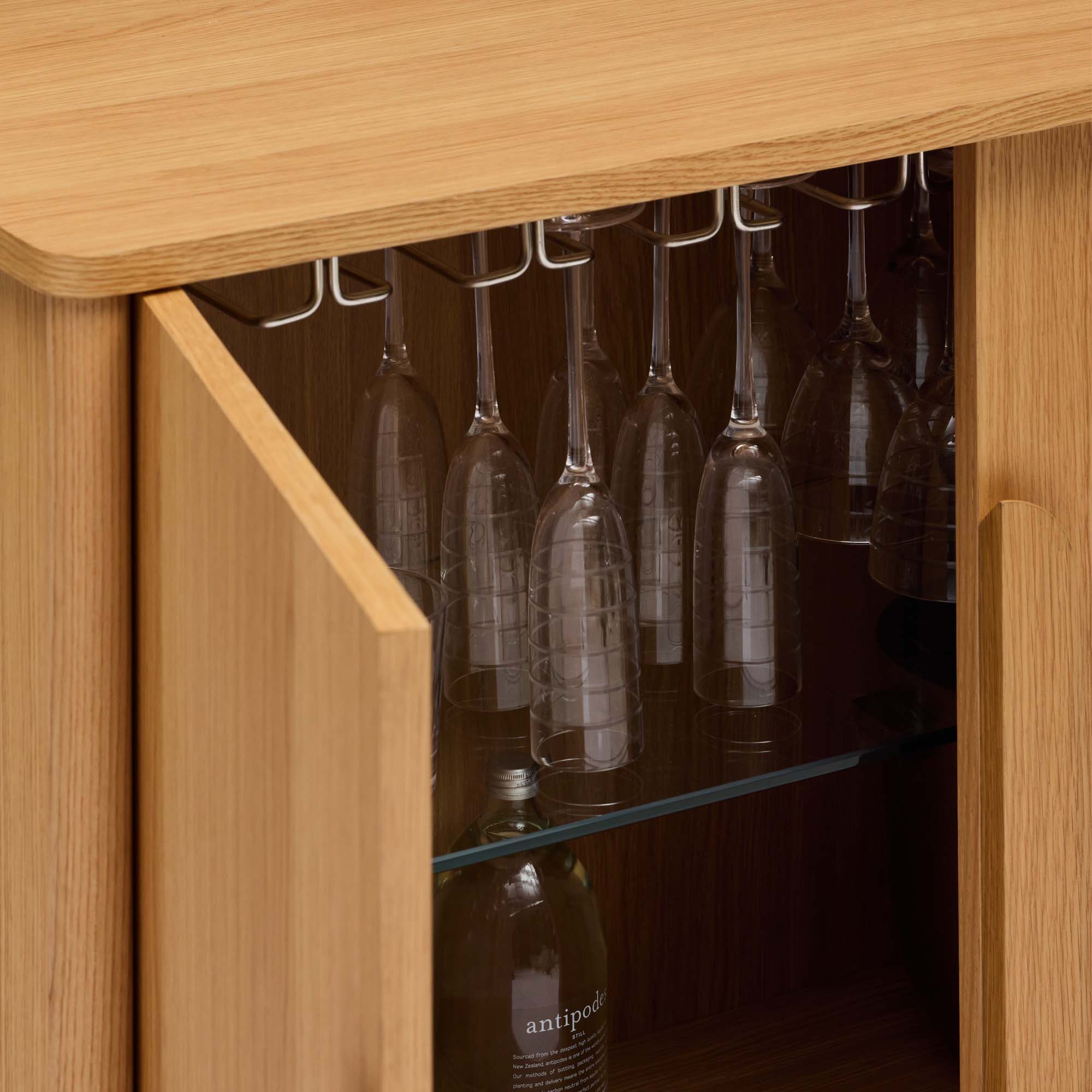 Hemky Bar Cabinet Natural