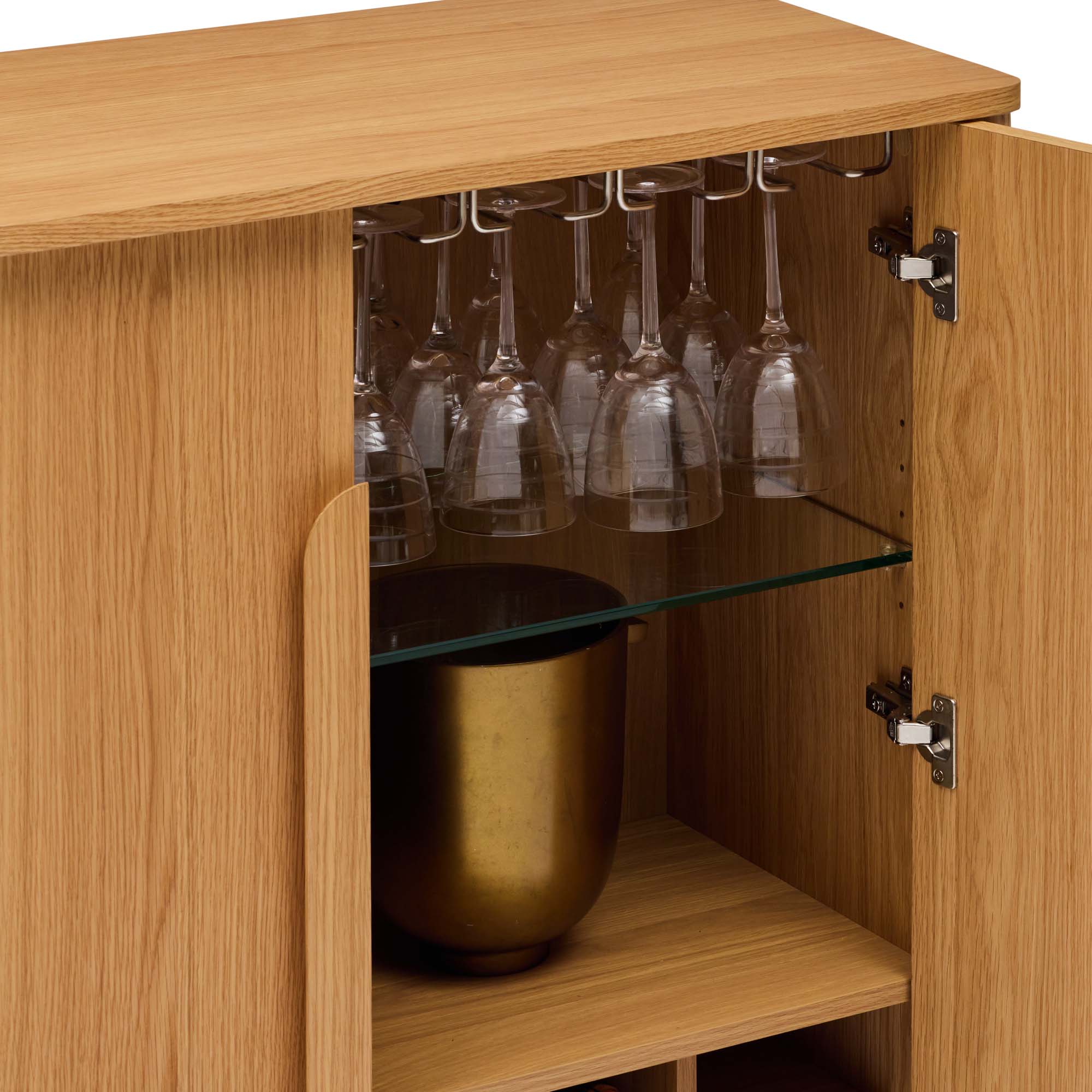 Hemky Bar Cabinet Natural