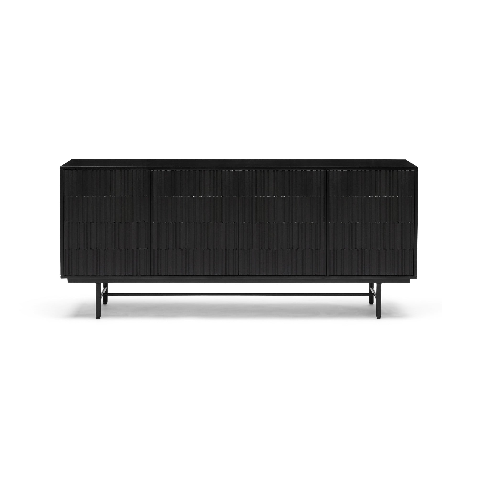 Darwin Sheesham Sideboard Black