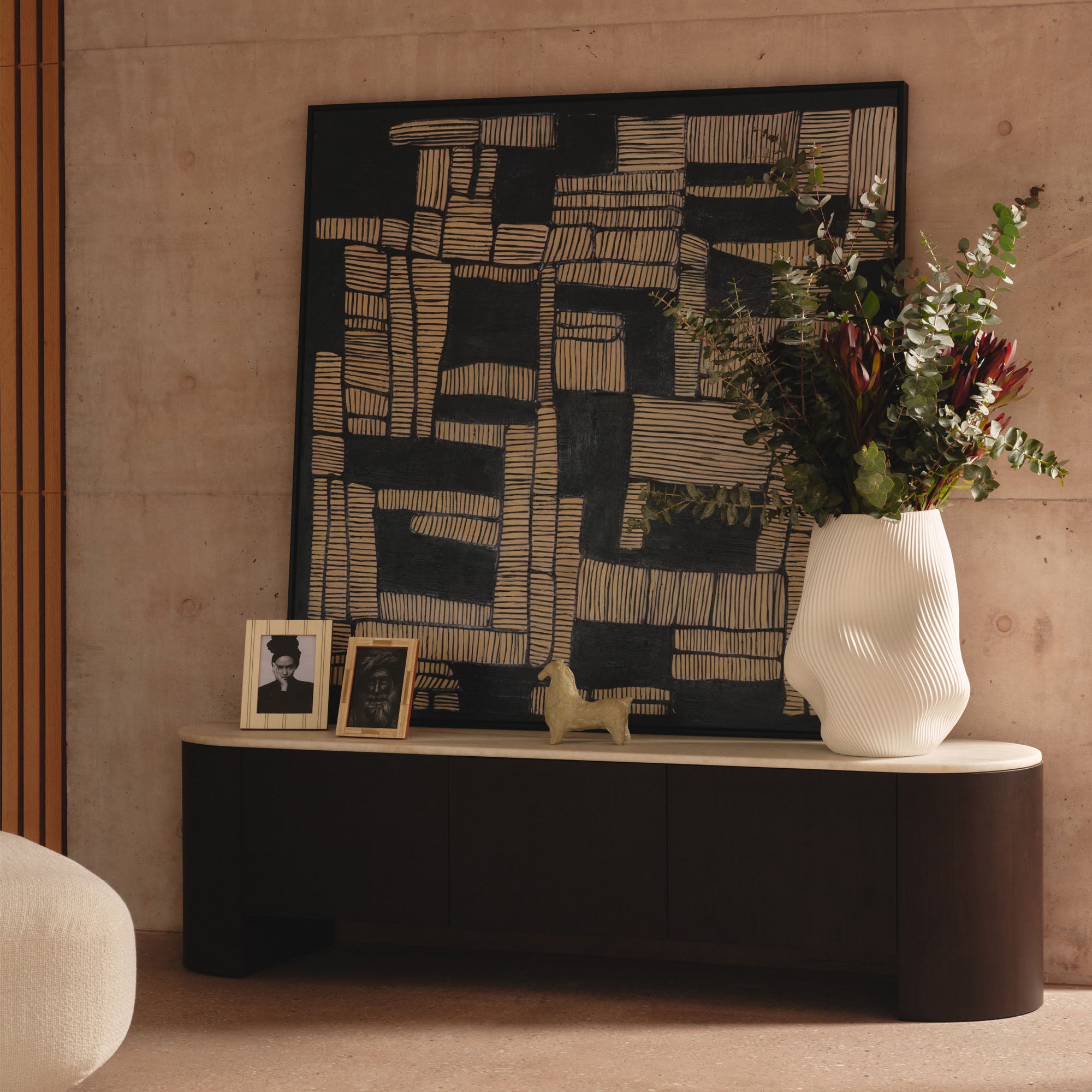 Axel Entertainment Unit Walnut
