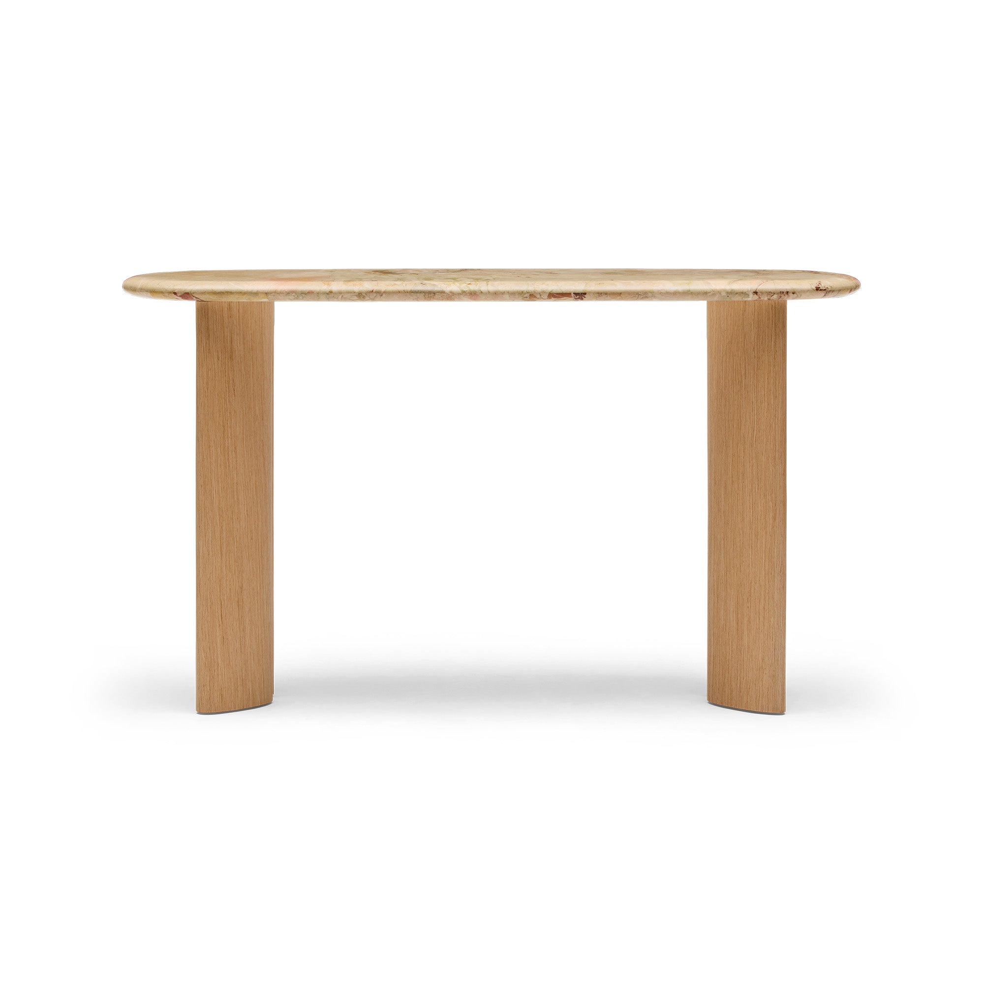 Hallie Console Aurora Marble