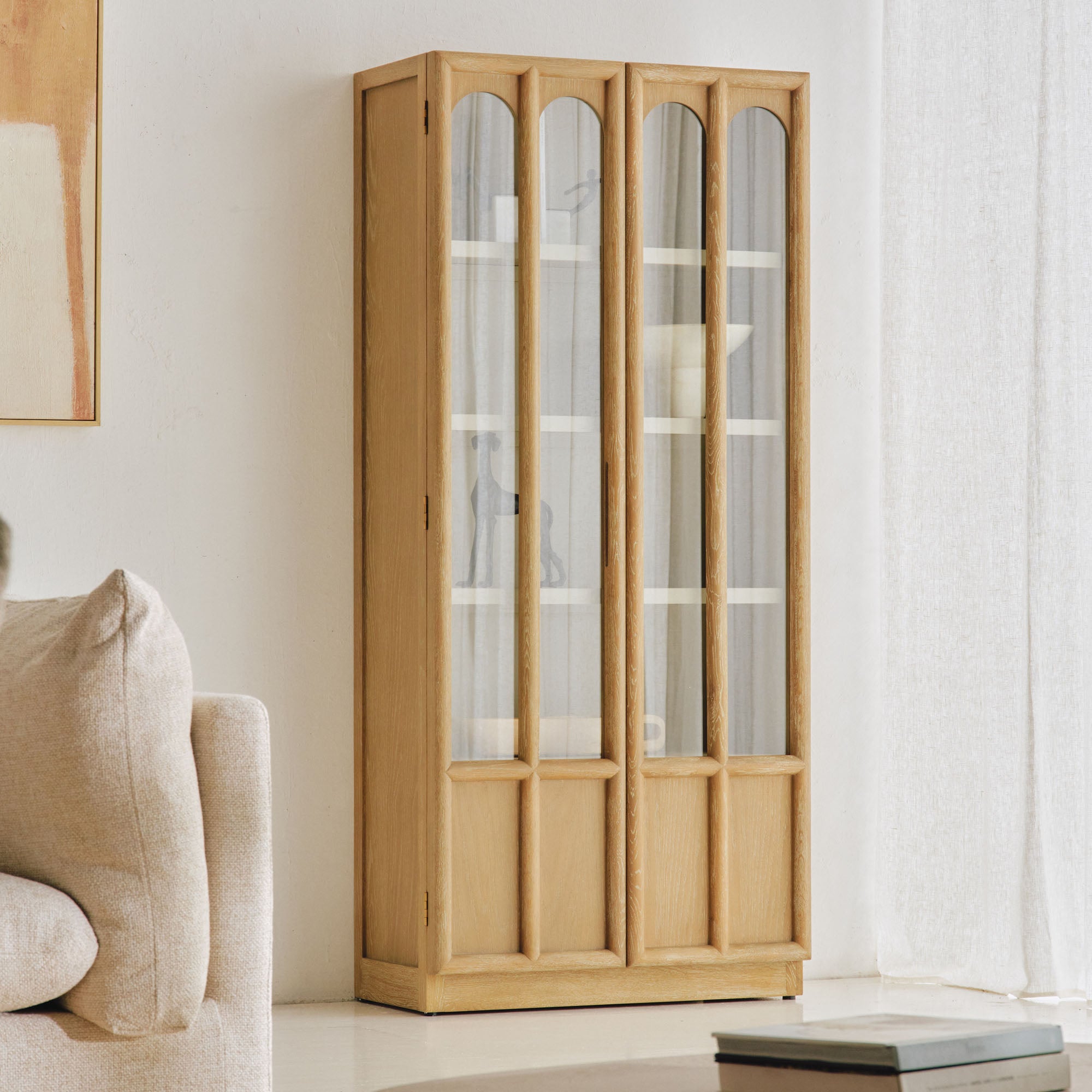 Isobel Tall Cabinet Natural