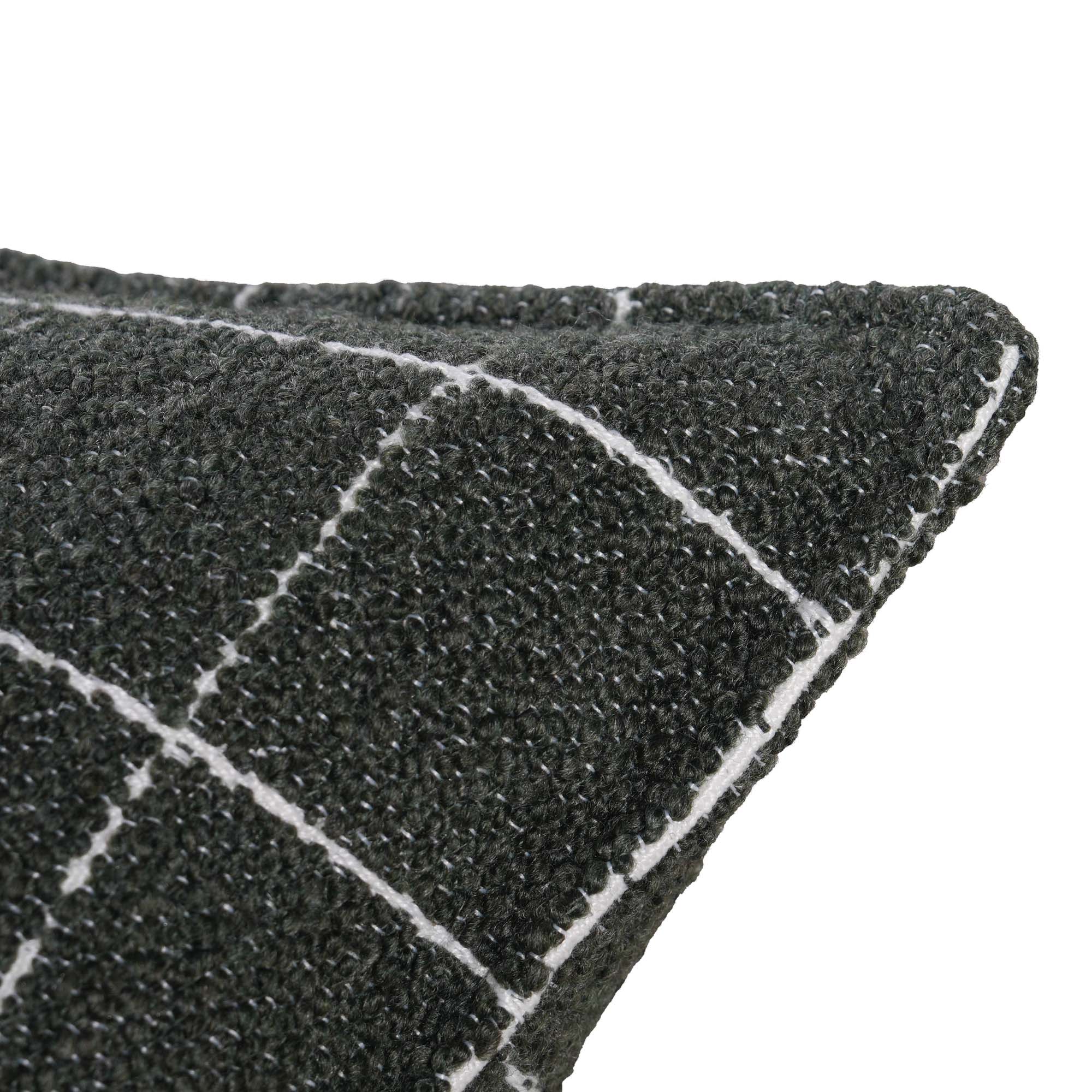 Fern Grid Cushion 30 x 60