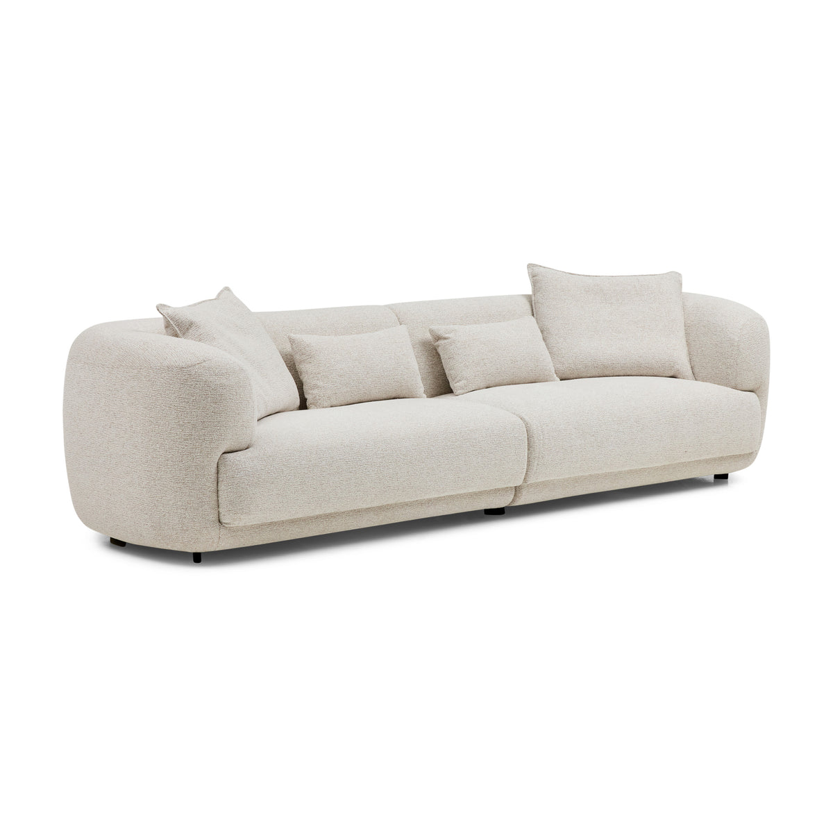 Ardin Modular Sofa Almond Cream 4 Seat