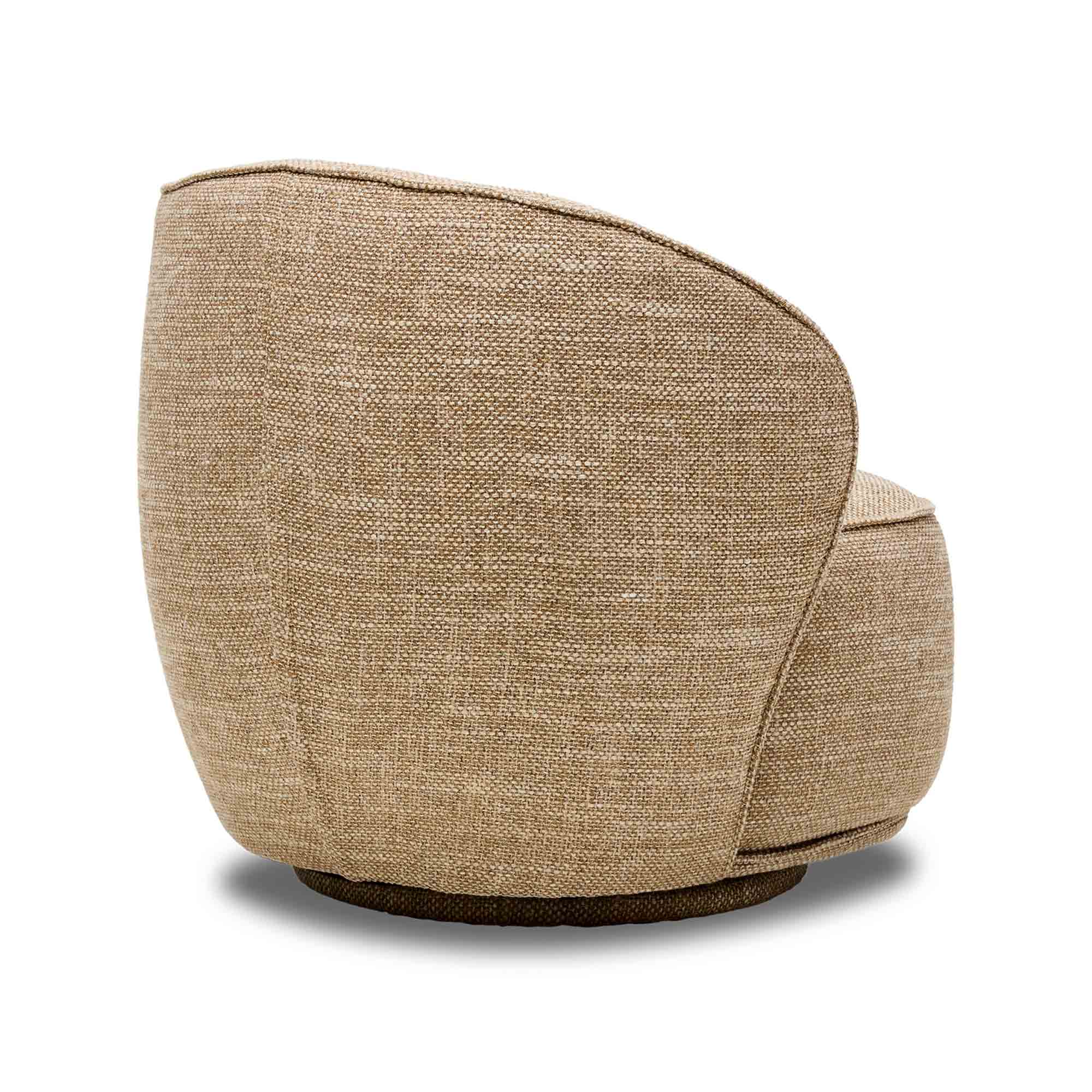 Saskia Swivel Chair Woodsmoke
