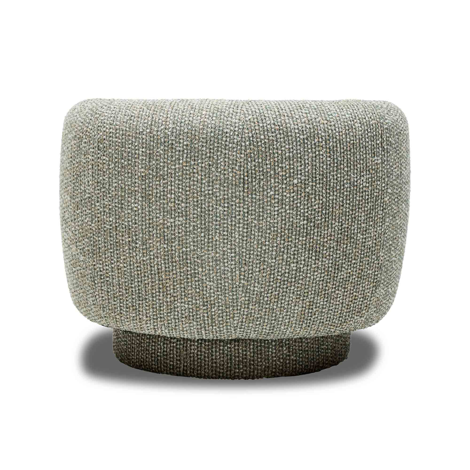 Georgia Swivel Chair Silver Pine