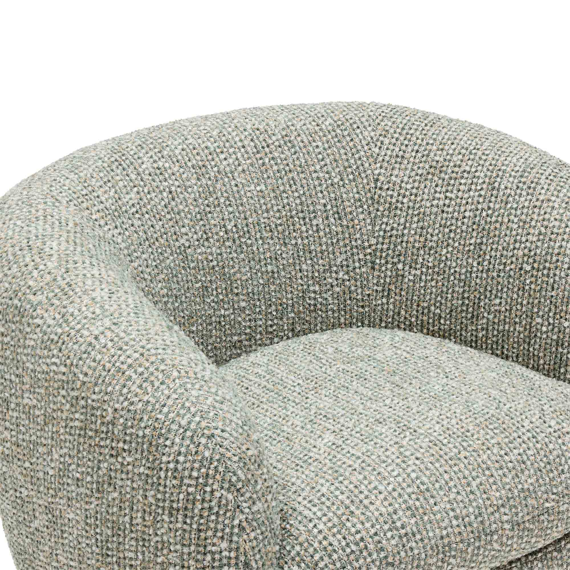 Georgia Swivel Chair Silver Pine