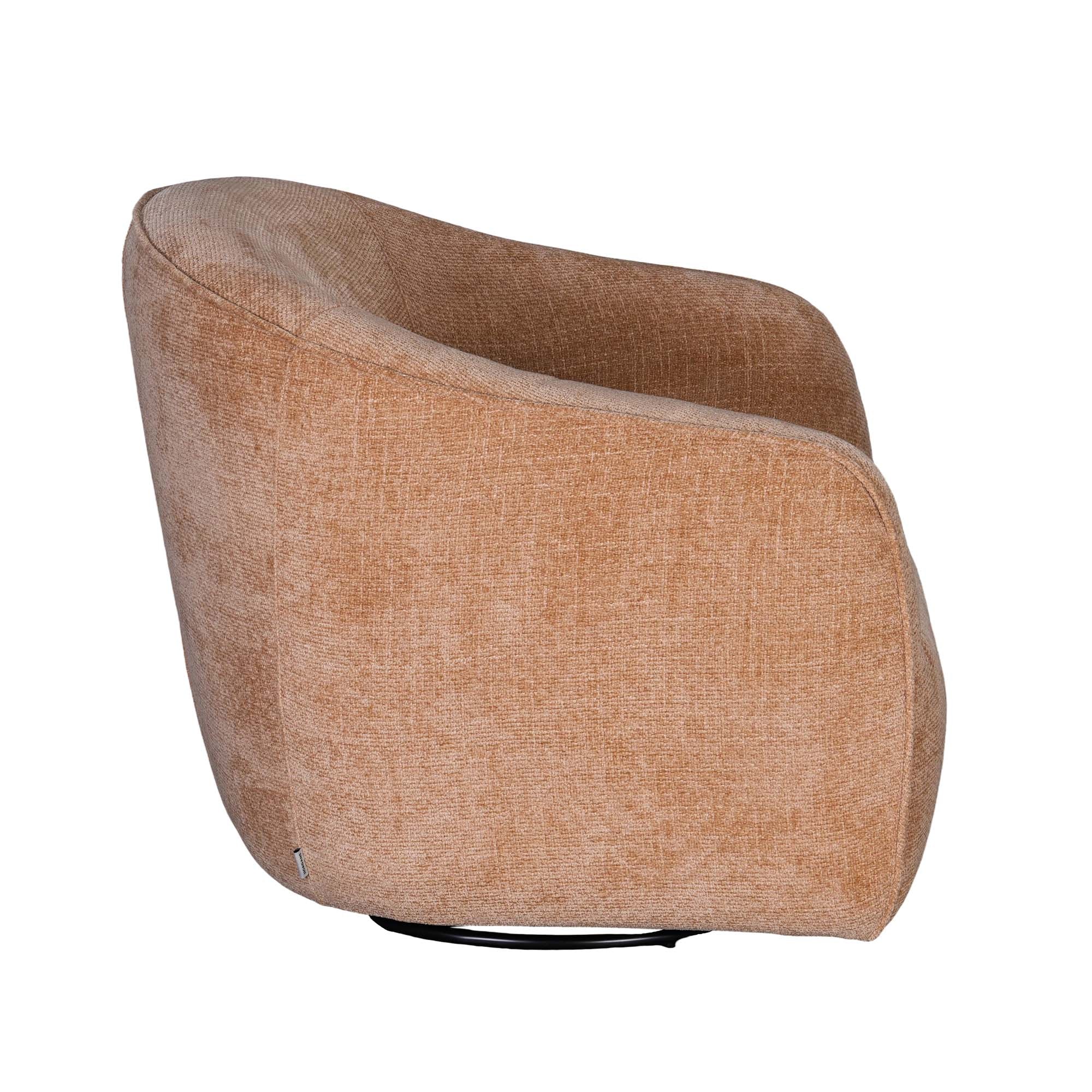 Emma Swivel Chair Golden Sand