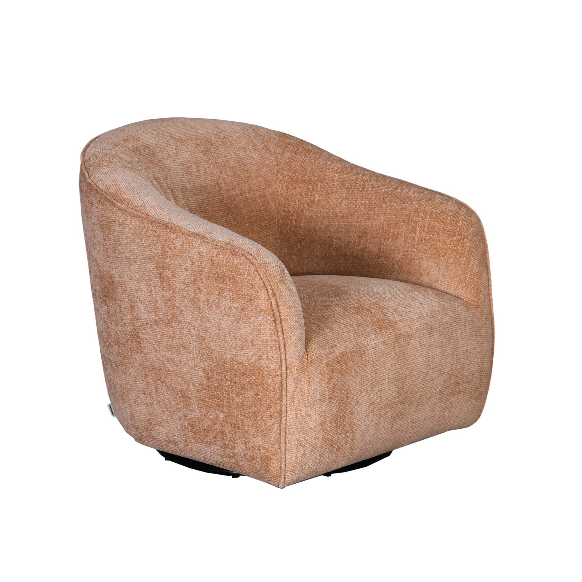 Emma Swivel Chair Golden Sand