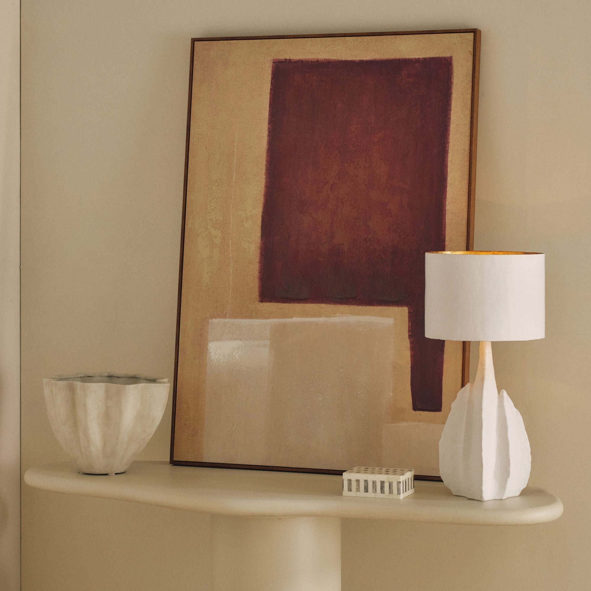 Clay Framed Wall Art