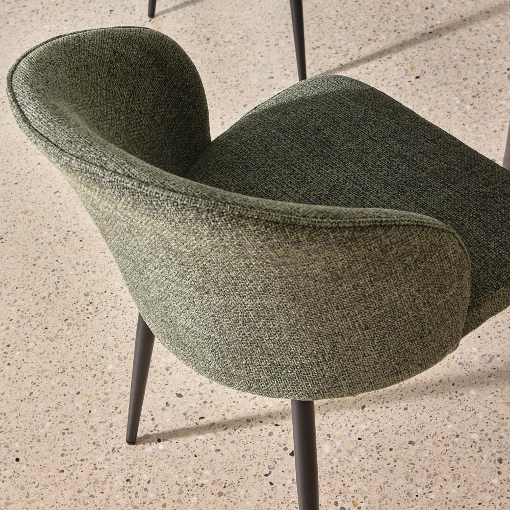 Gia Dining Chair Moss Green