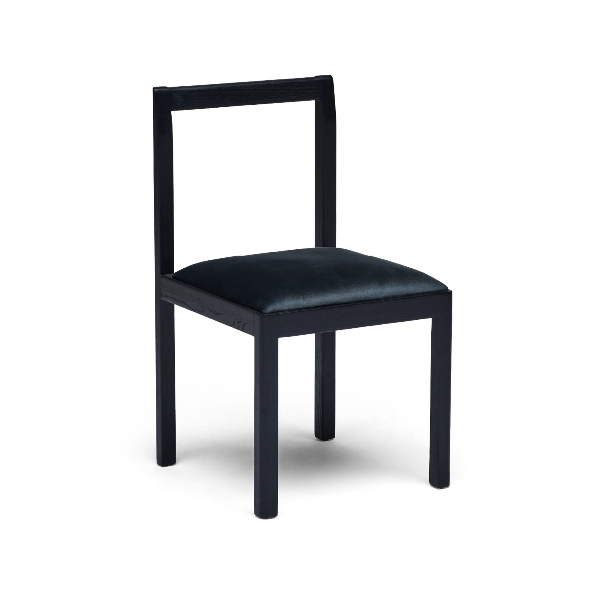 Subo Dining Chair Black Velvet