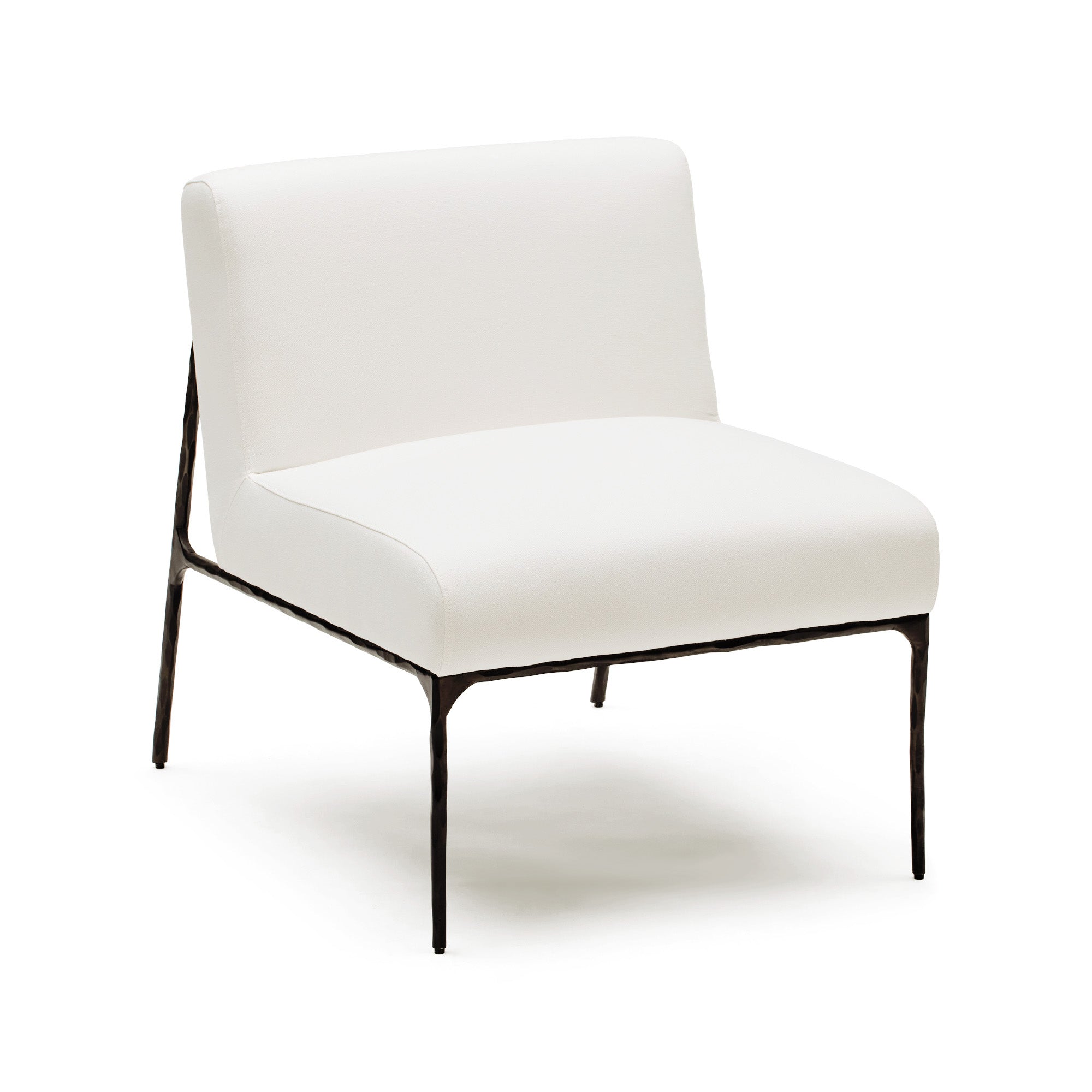 Mila Chair Powder White & Black