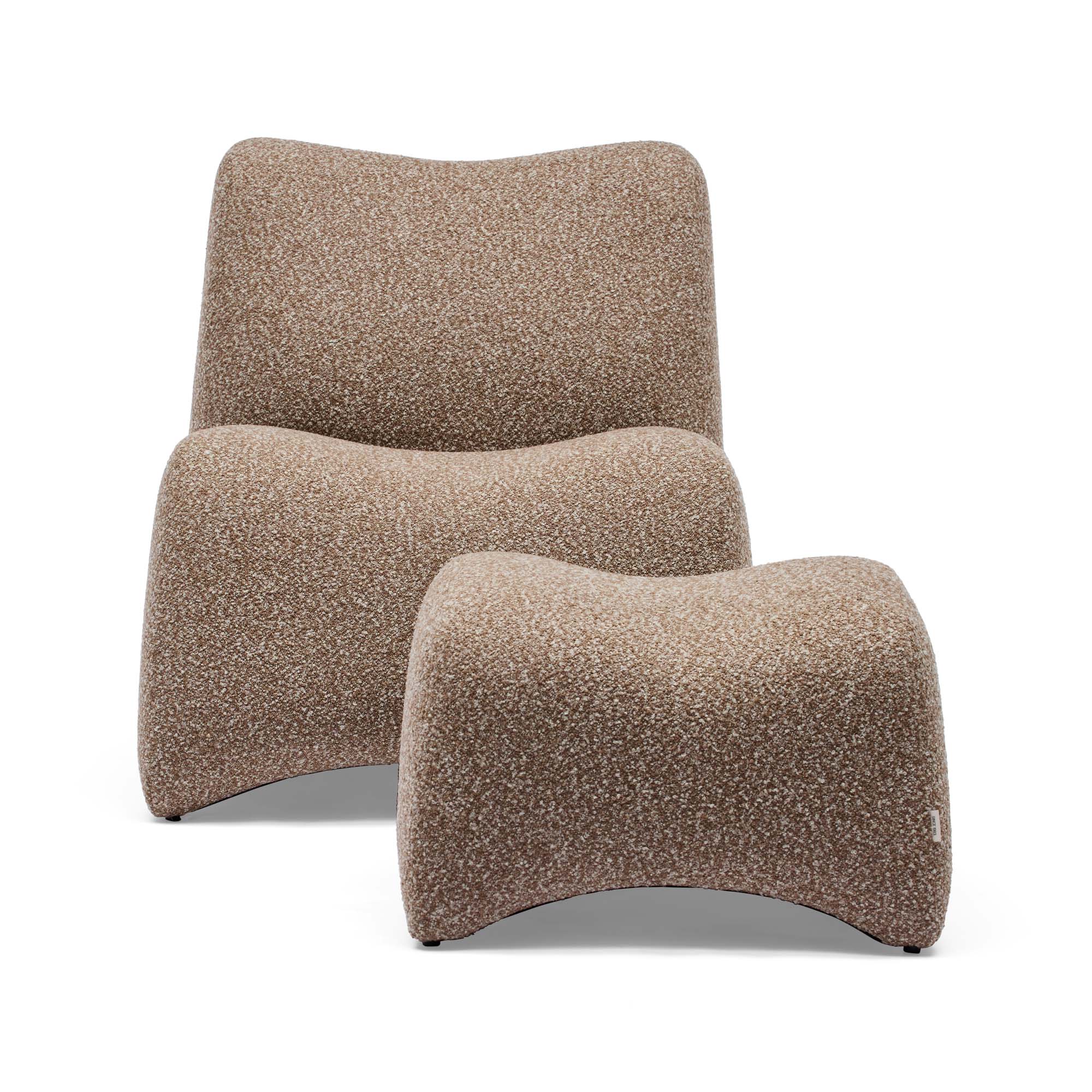 Ansel Chair & Ottoman Set