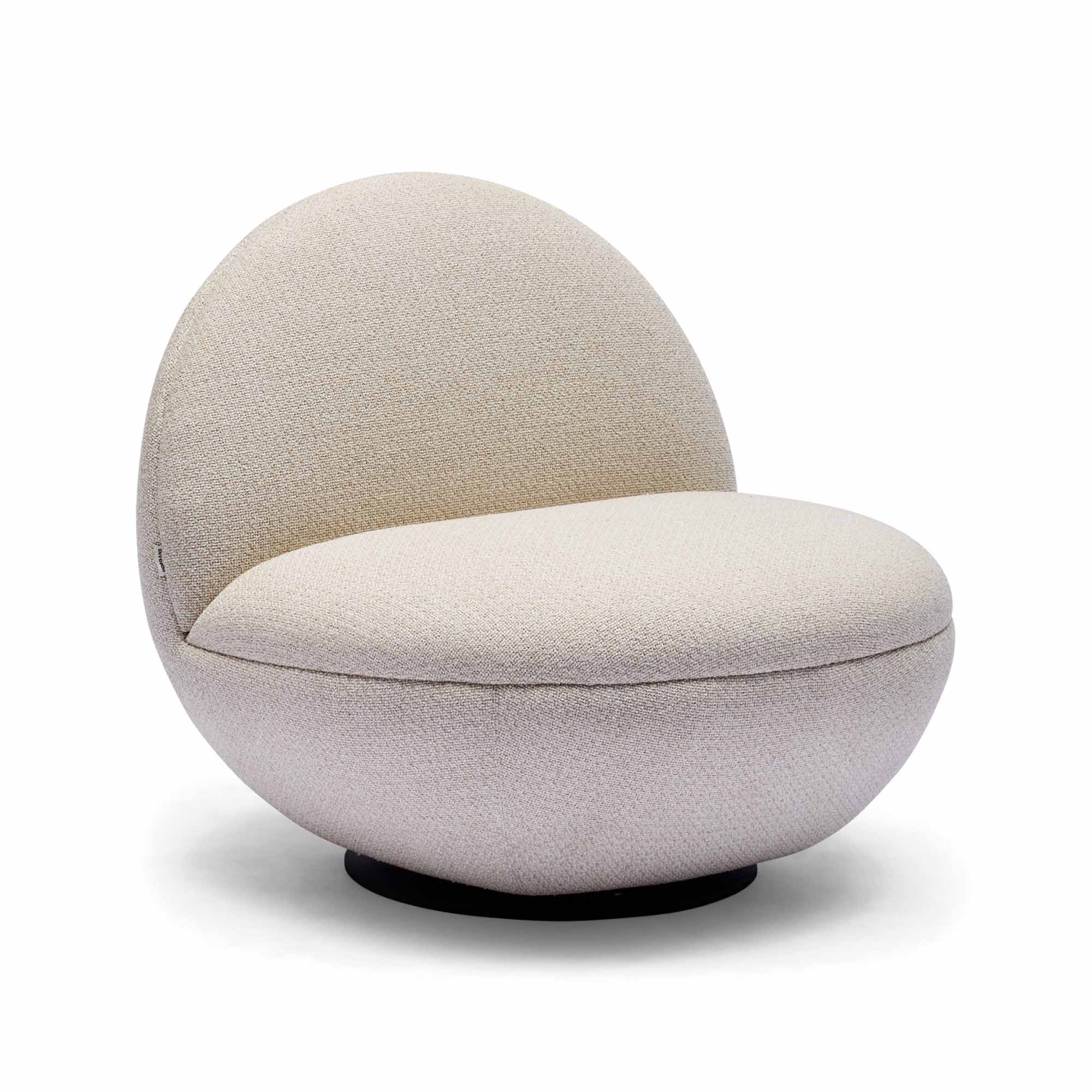 Mattia Swivel Chair Oyster