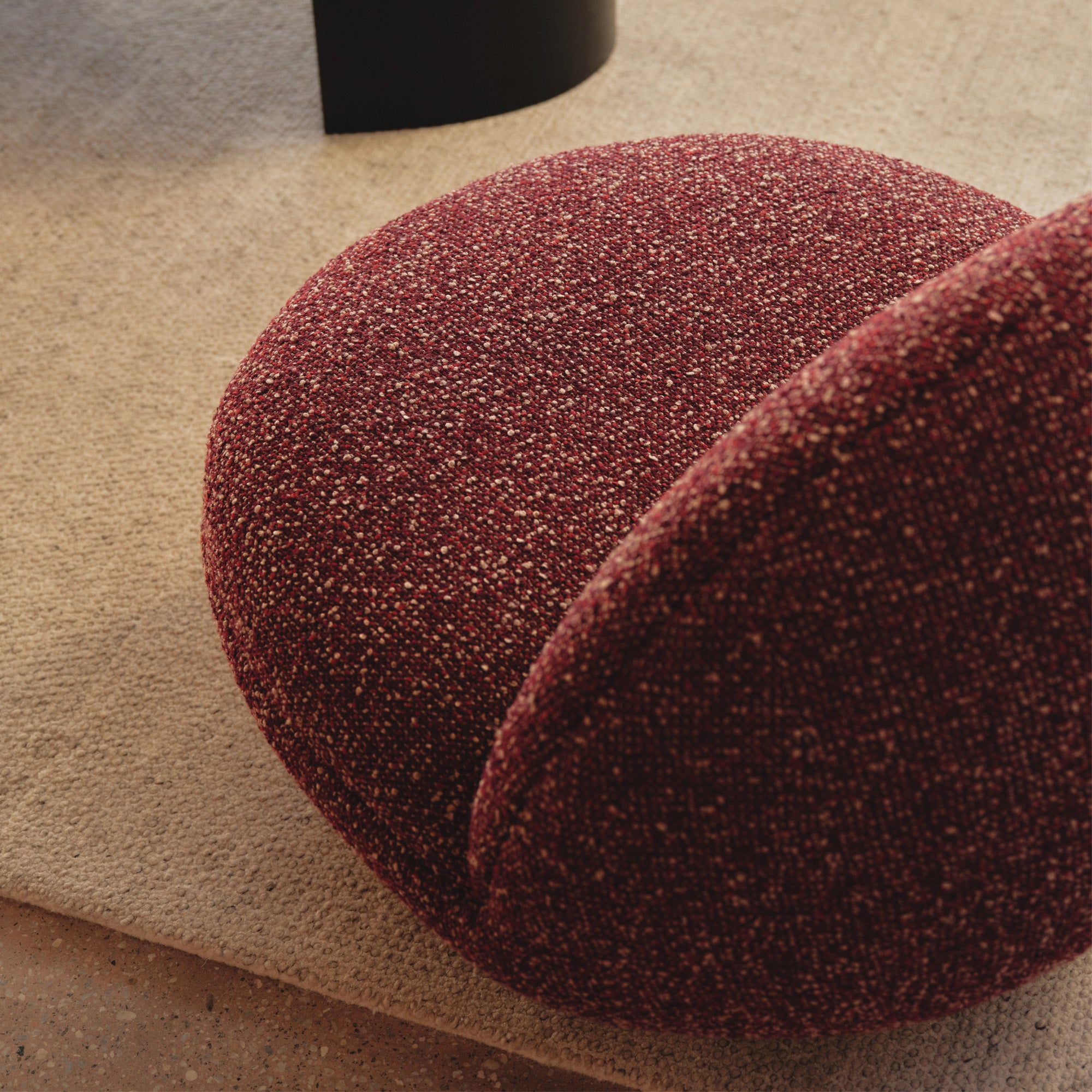 Mattia Swivel Chair Currant