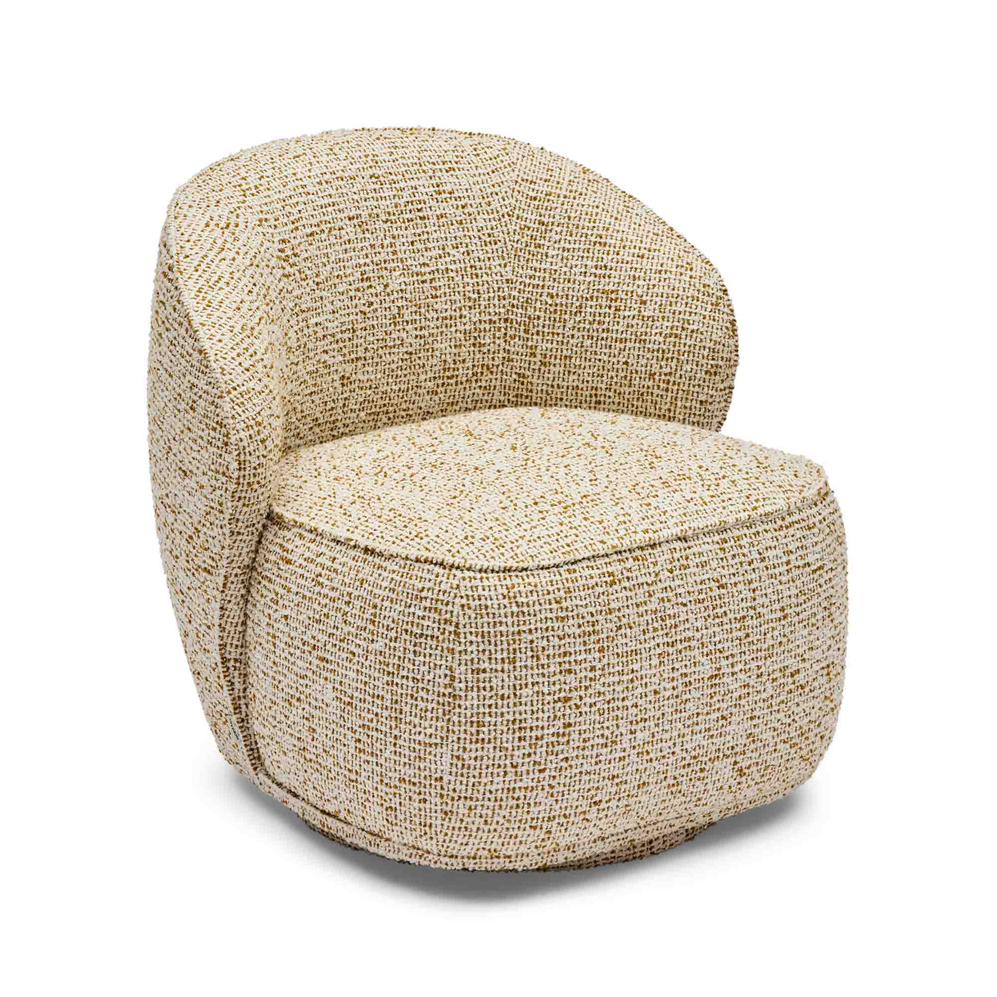 Saskia Swivel Chair Saffron