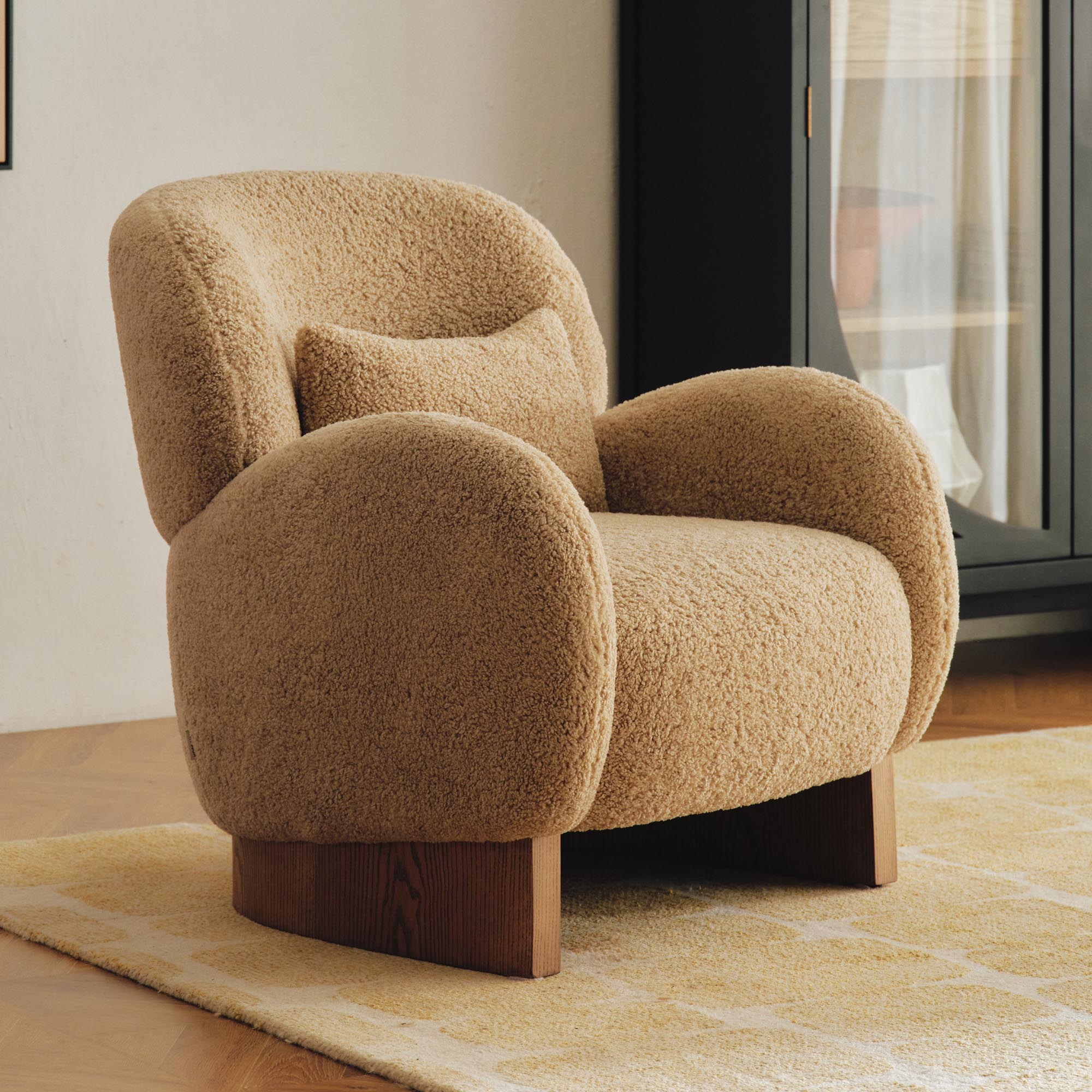 Margot Occasional Chair  Teddy Brown