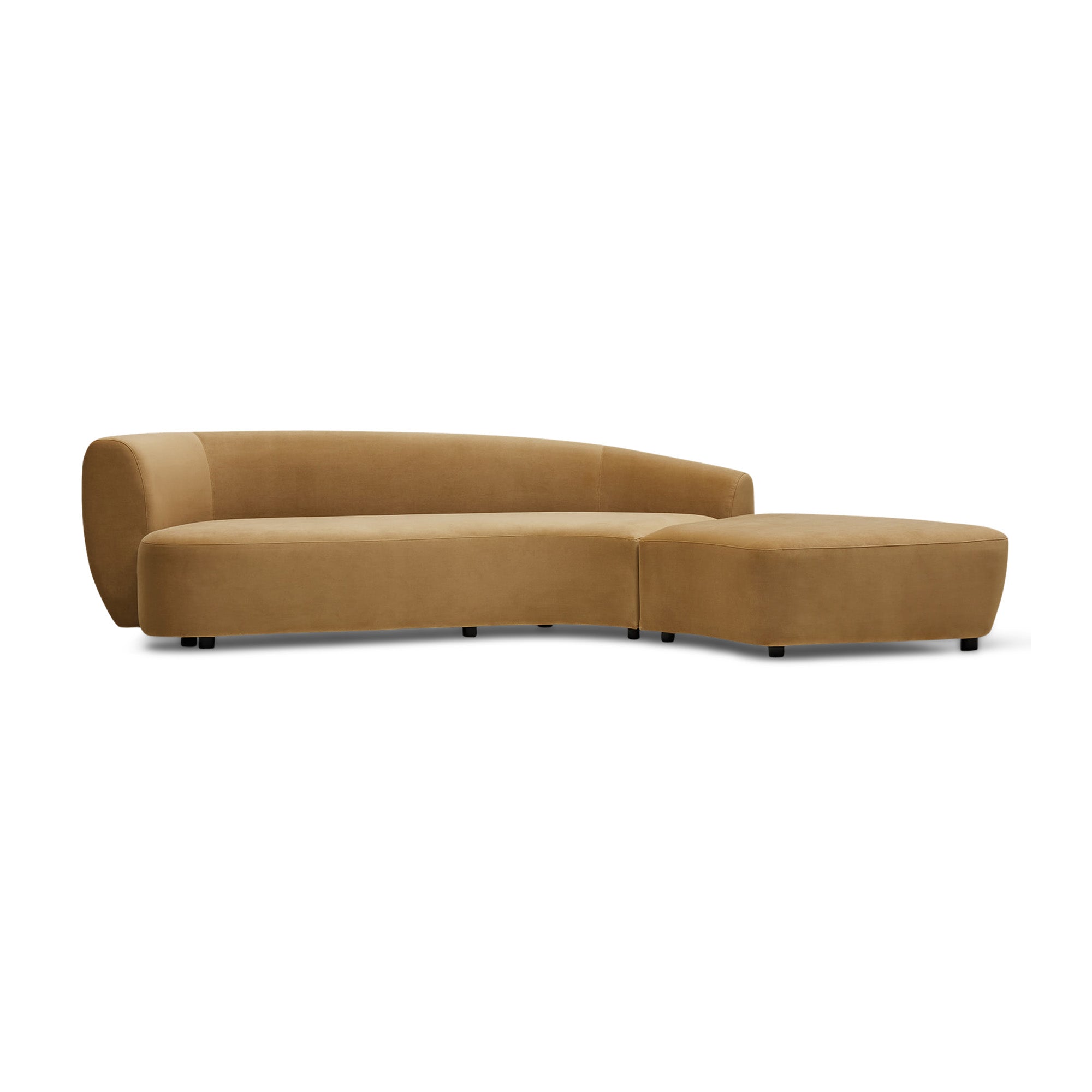 Celine Sectional Sofa Sand Right