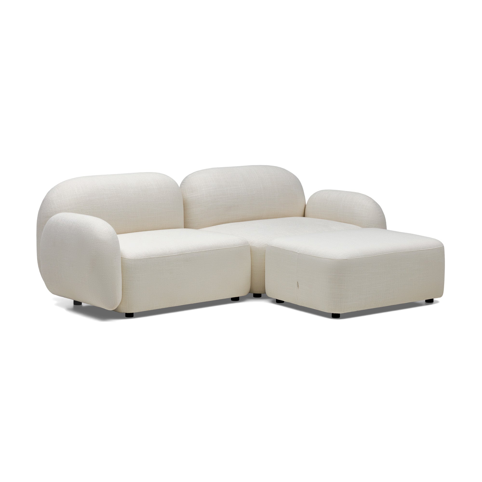 Oslo Modular Sofa Ivory 2 Seat Right Chaise