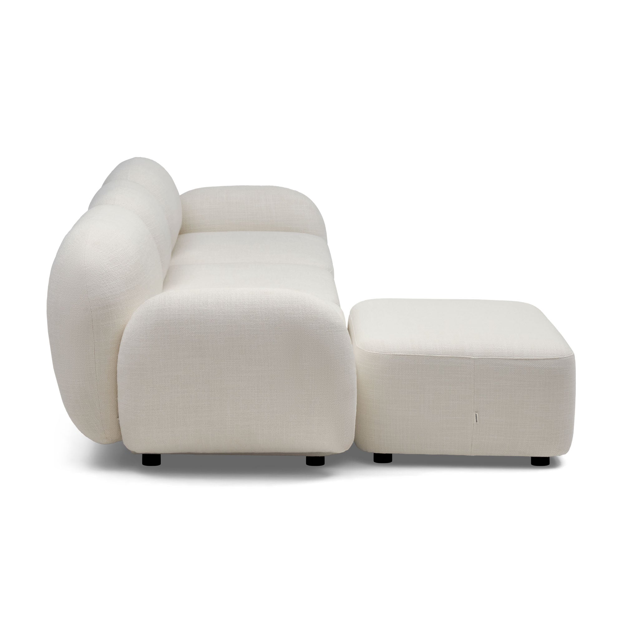 Oslo Modular Sofa Ivory 3 Seat Left Chaise